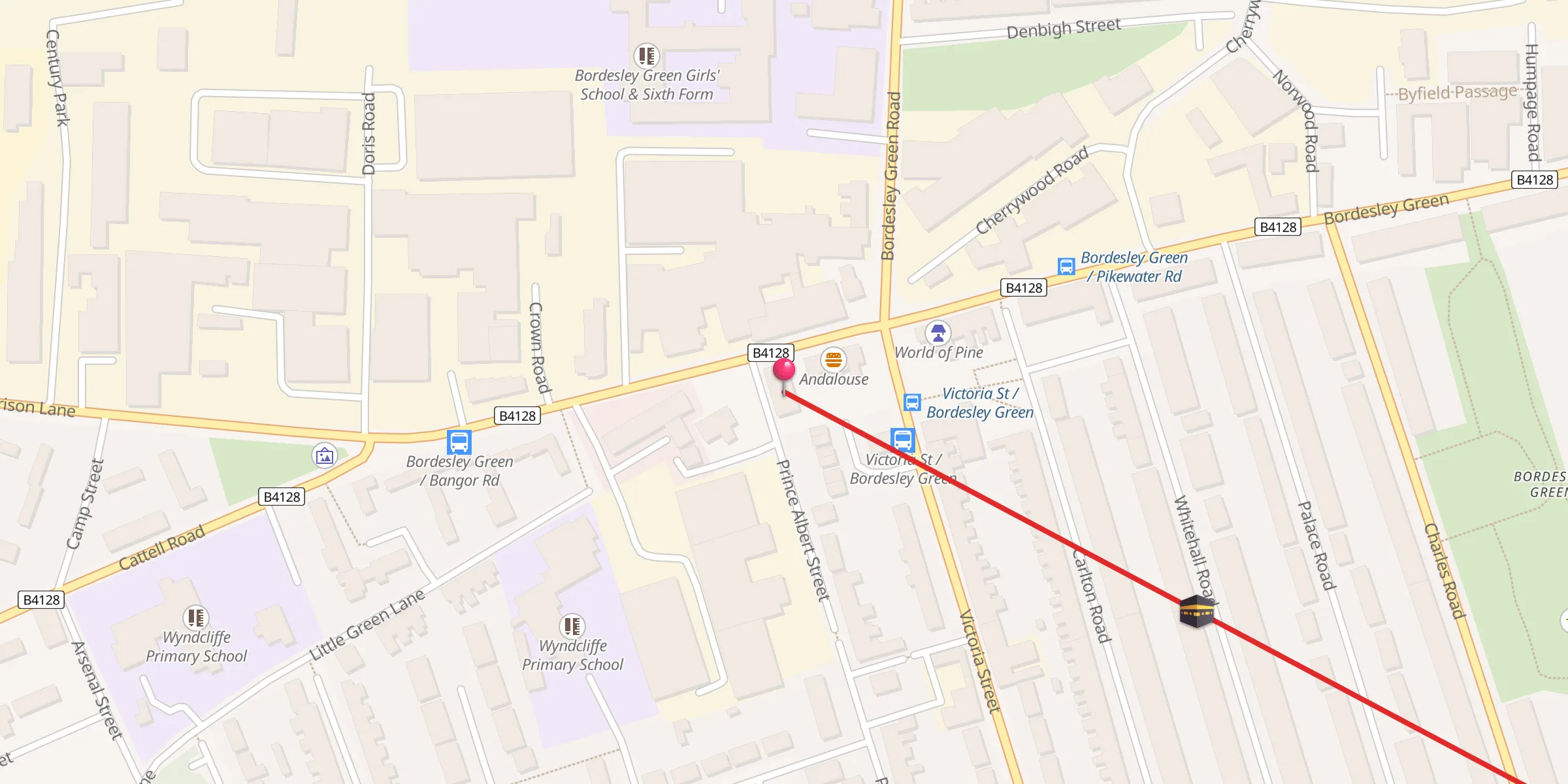Carte de localisation : Dar Ul Irfan
