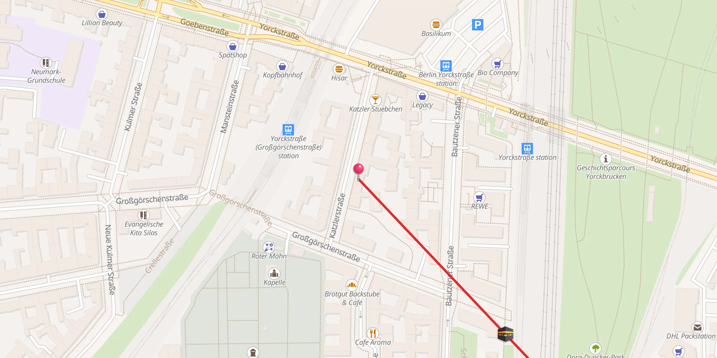 Carte de localisation : Ditib Anadolu Camii