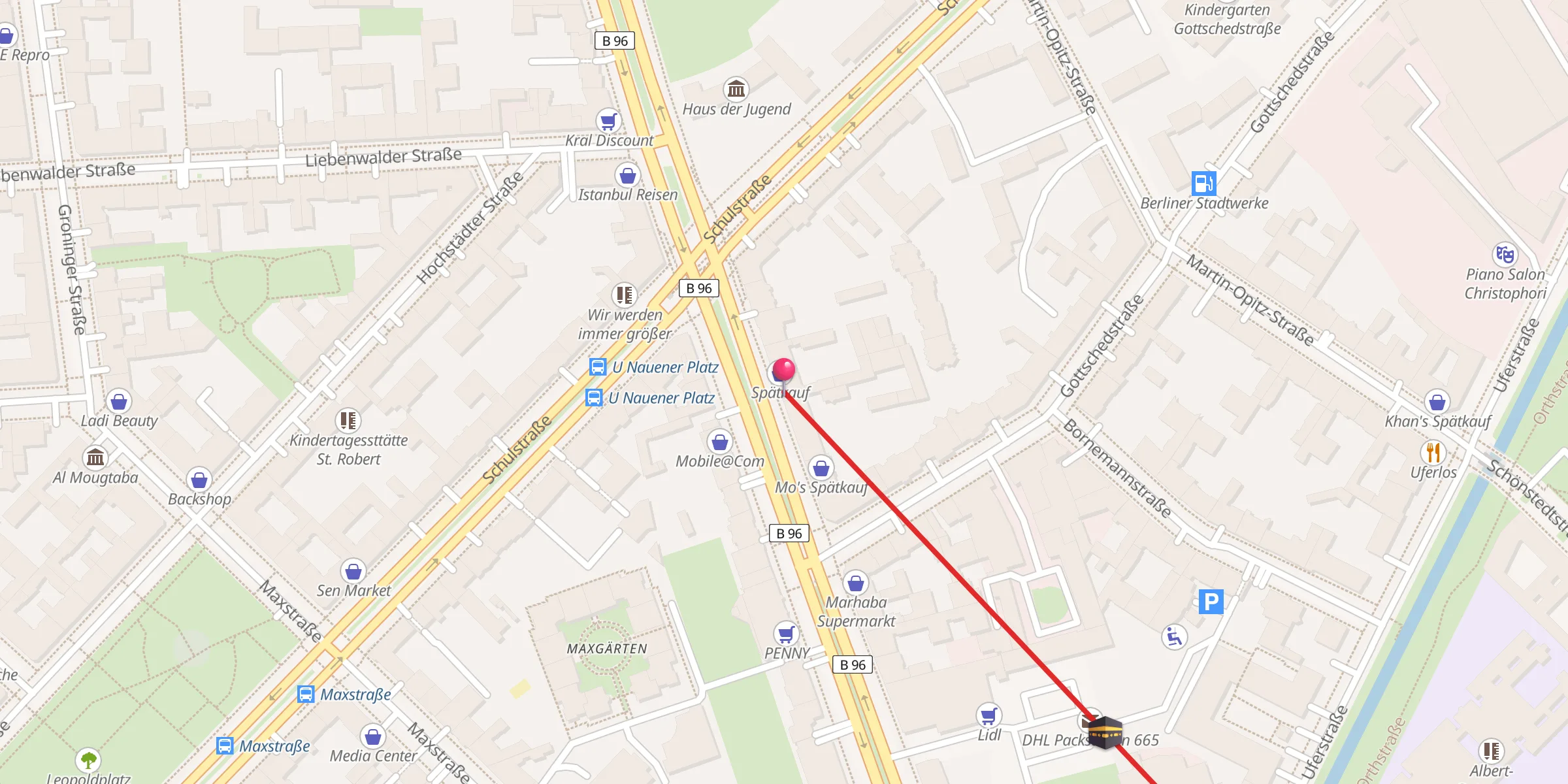 Carte de localisation : Ikra Bashkimi
