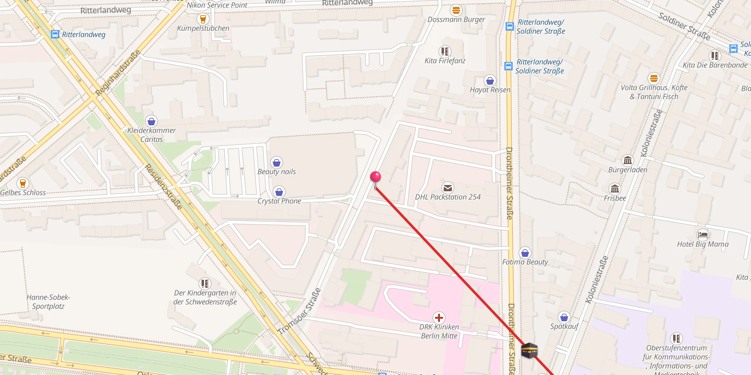 Carte de localisation : Interkulturelles Zentrum für Dialog und Bildung e.V.