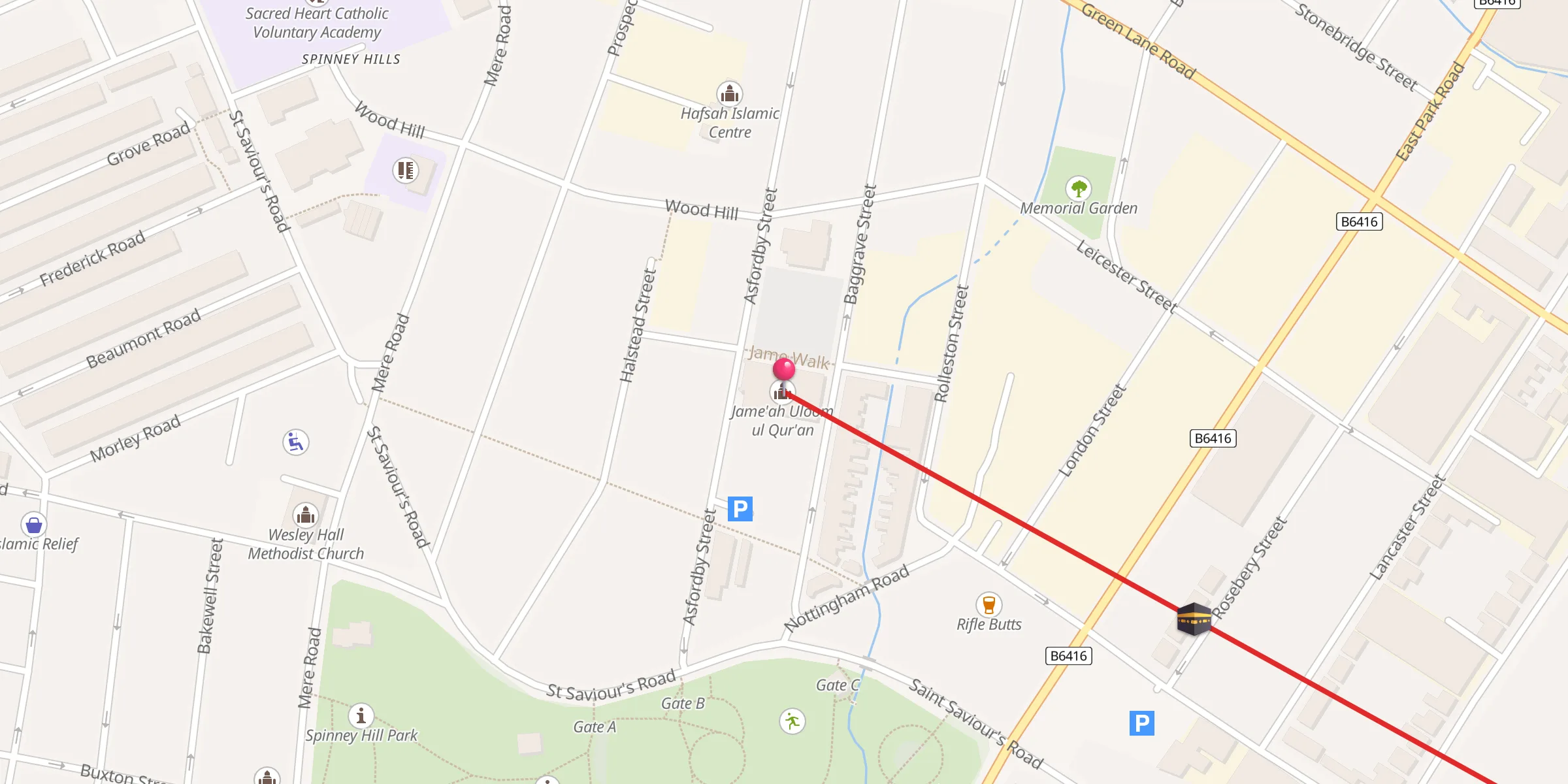 Carte de localisation : Jame