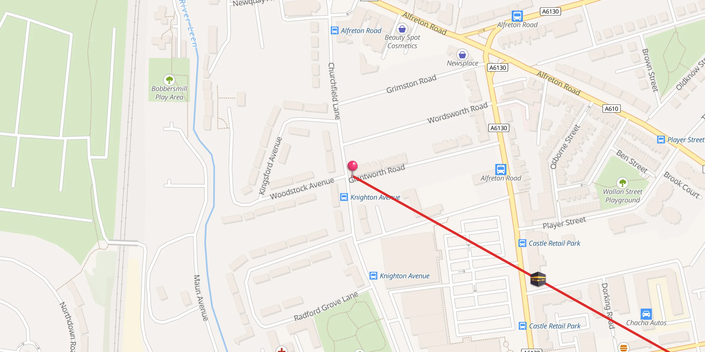 Carte de localisation : Masjid Noor