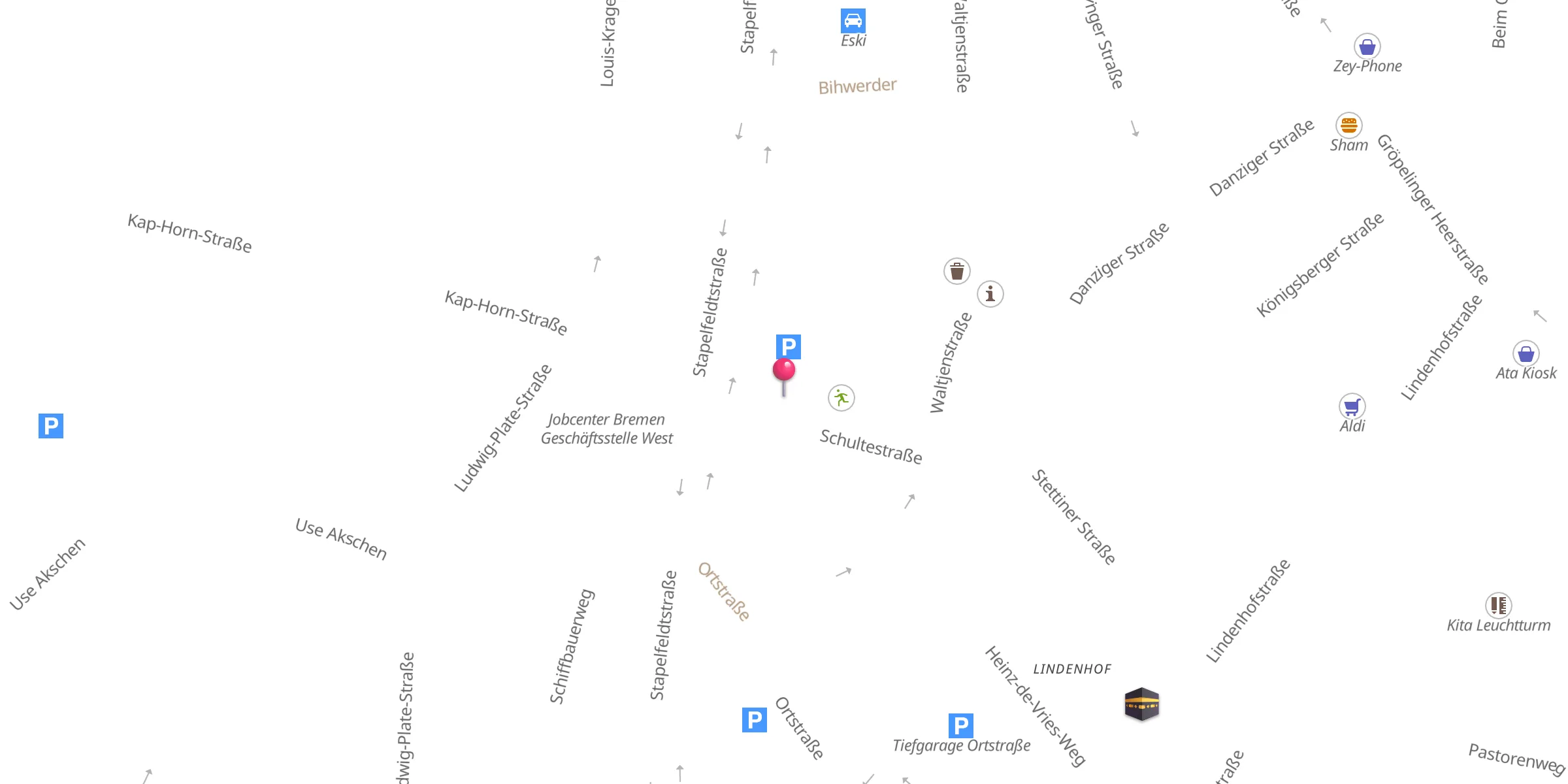 Carte de localisation : Fatih Moschee