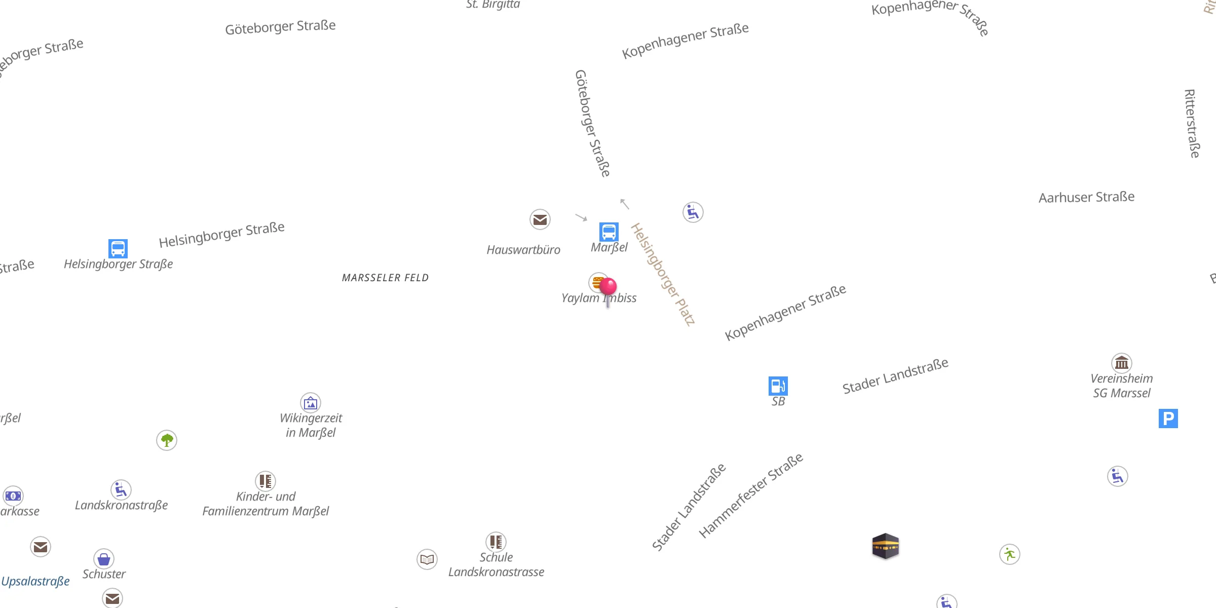Carte de localisation : Bremen Yunus Emre Camii