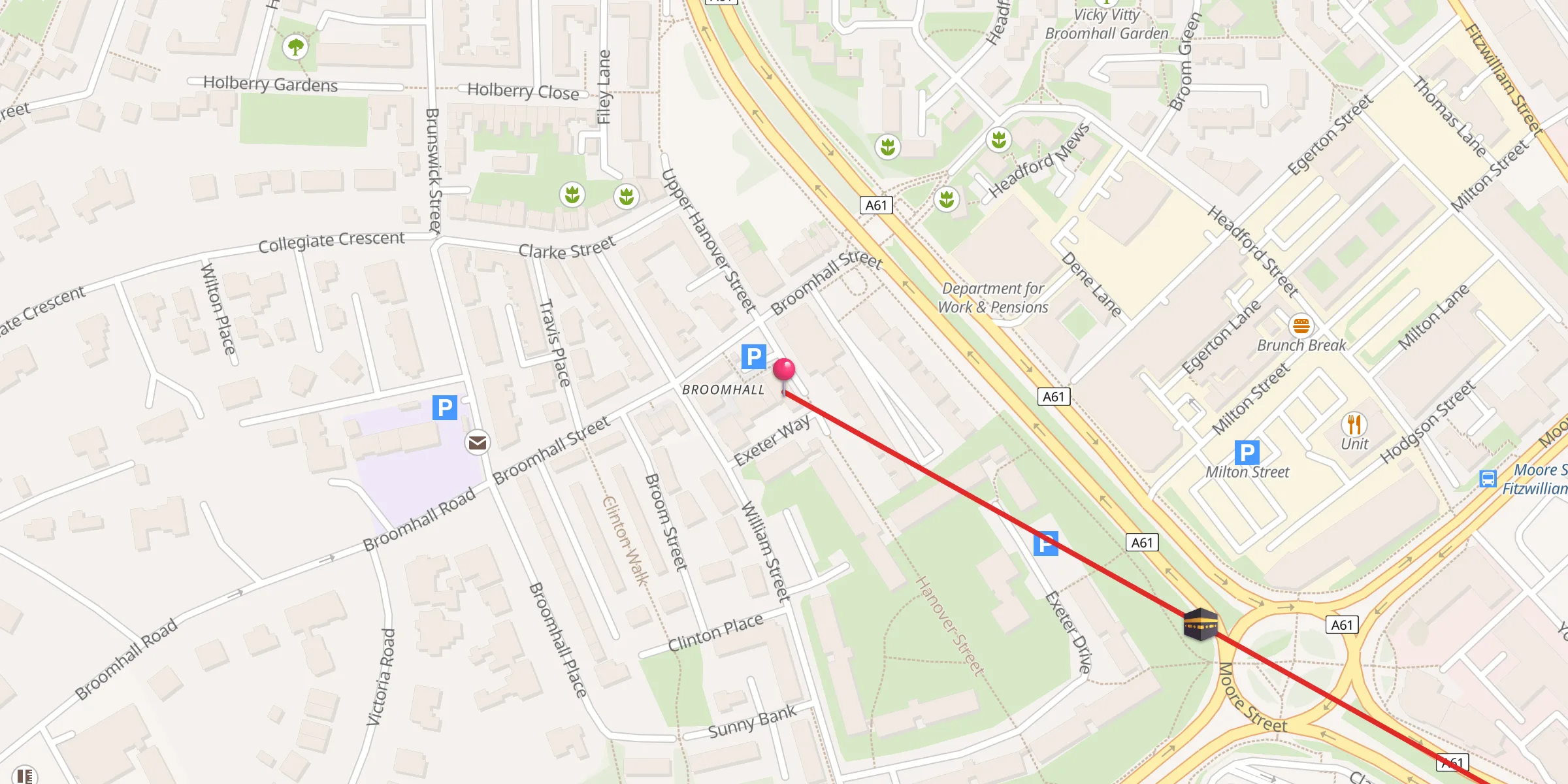 Carte de localisation : Al-Huda Islamic Centre