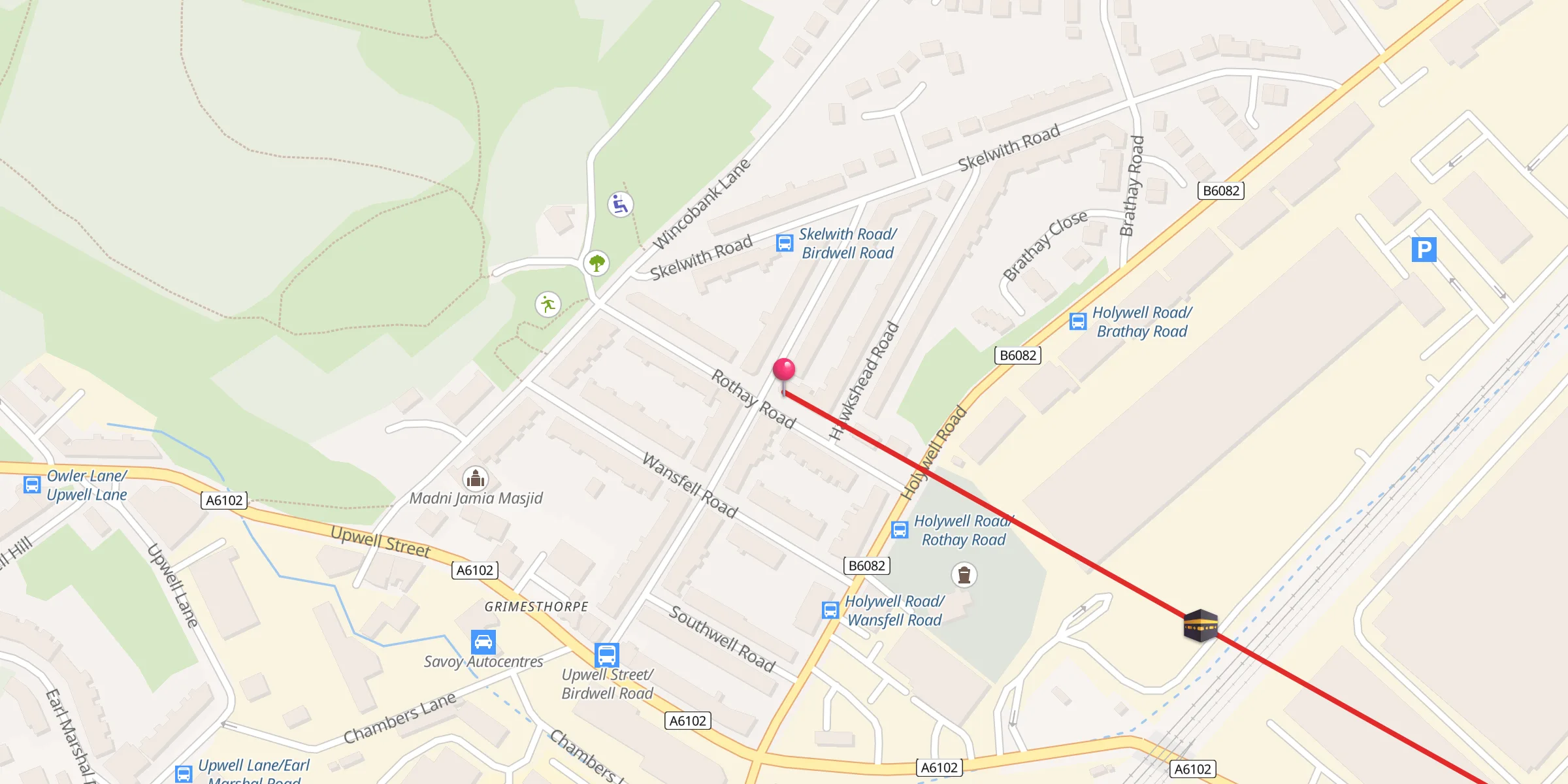 Carte de localisation : Masjid Al Khair