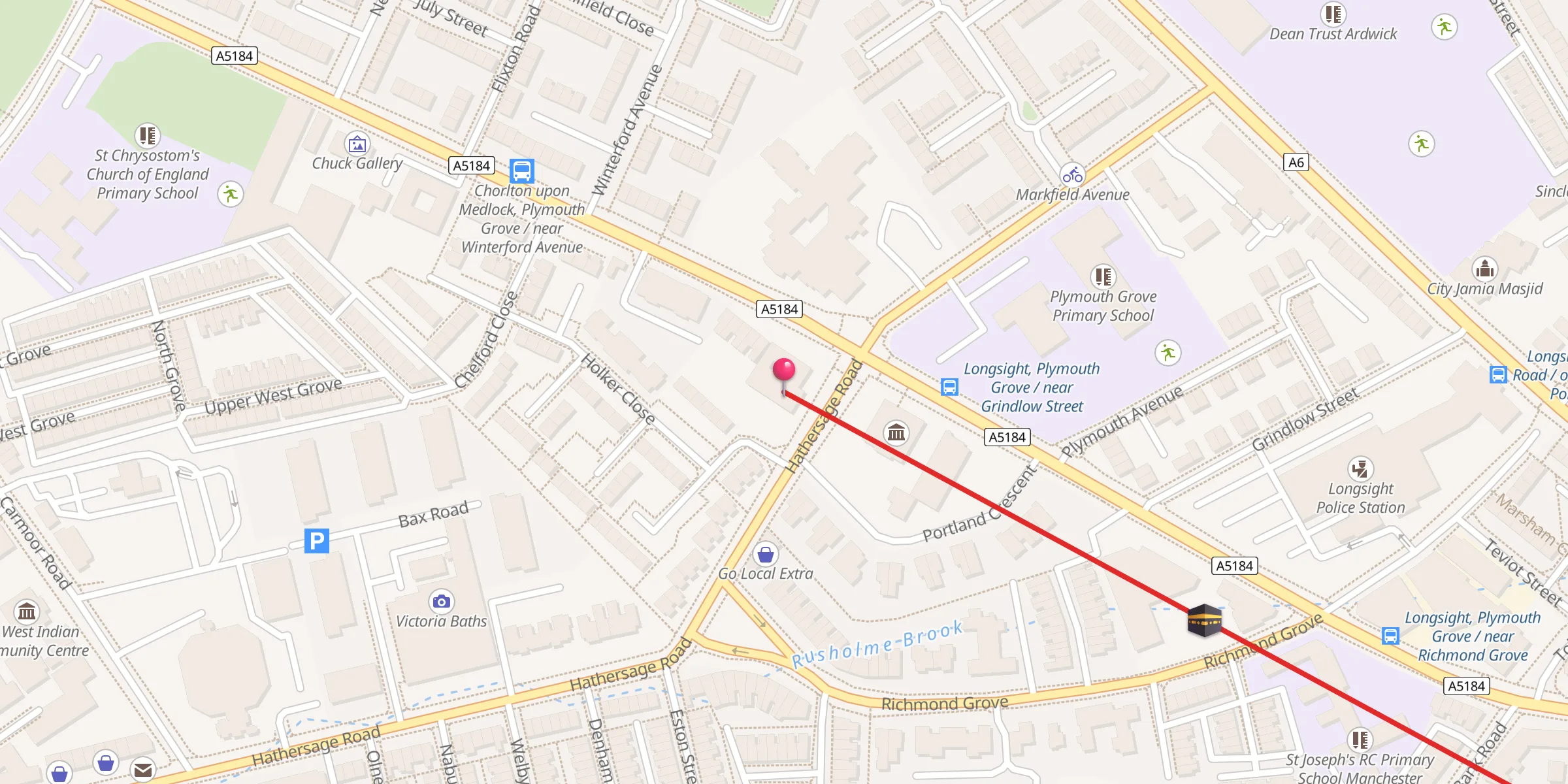 Carte de localisation : Markaz Al-Takwa