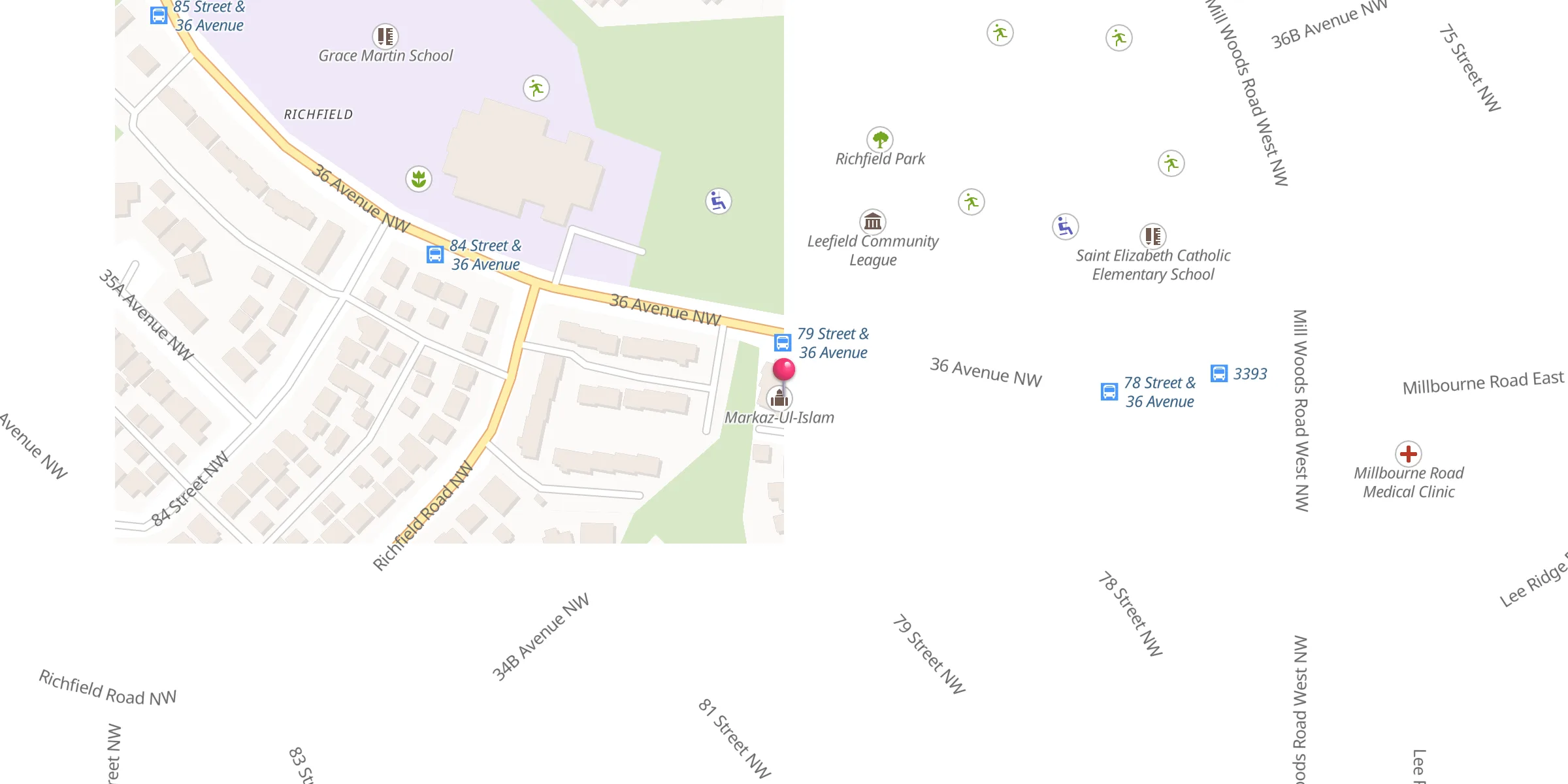 Carte de localisation : Markaz-Ul-Islam