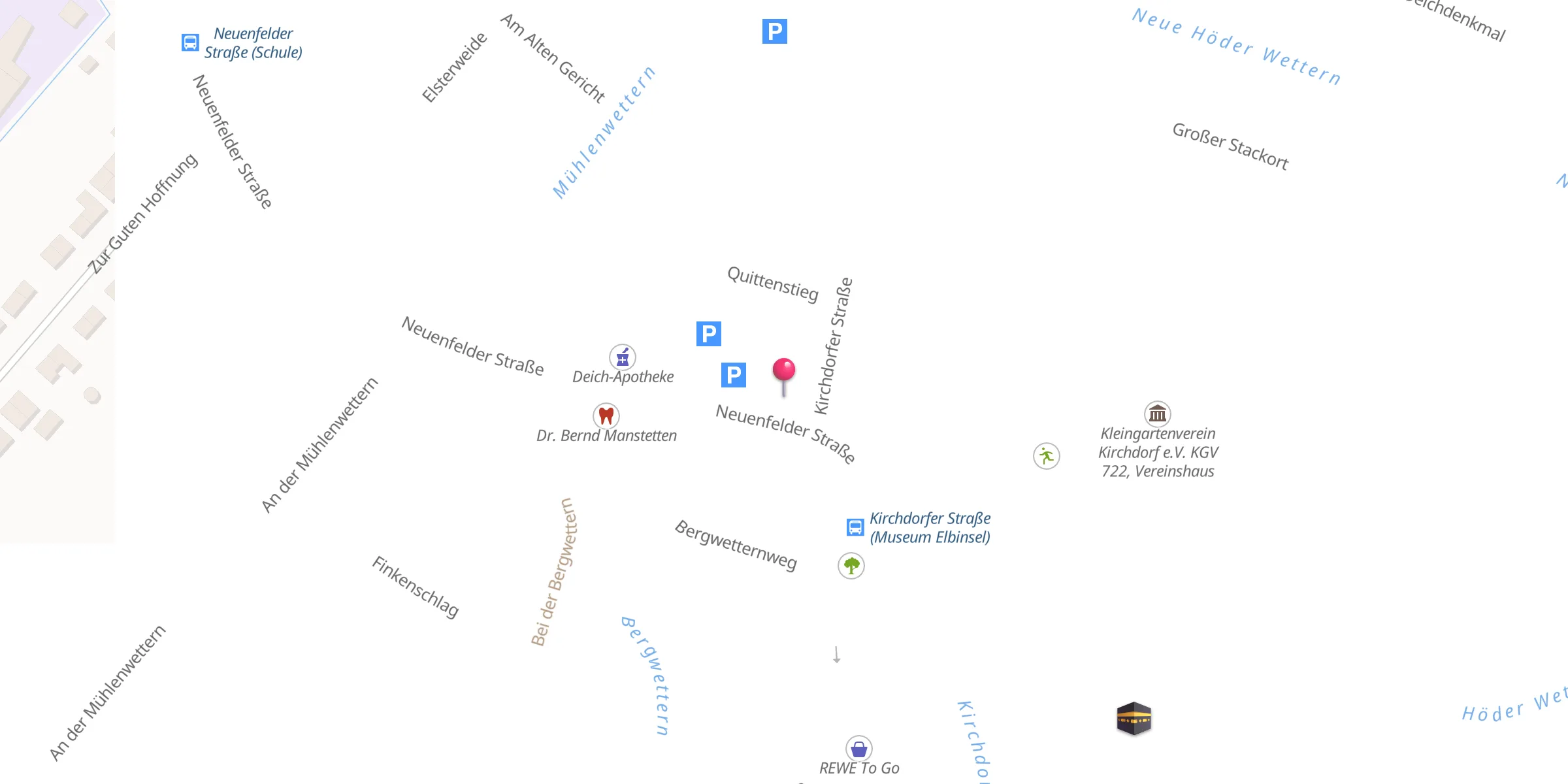 Carte de localisation : Islamische Gemeinde Kirchdorf e.V.