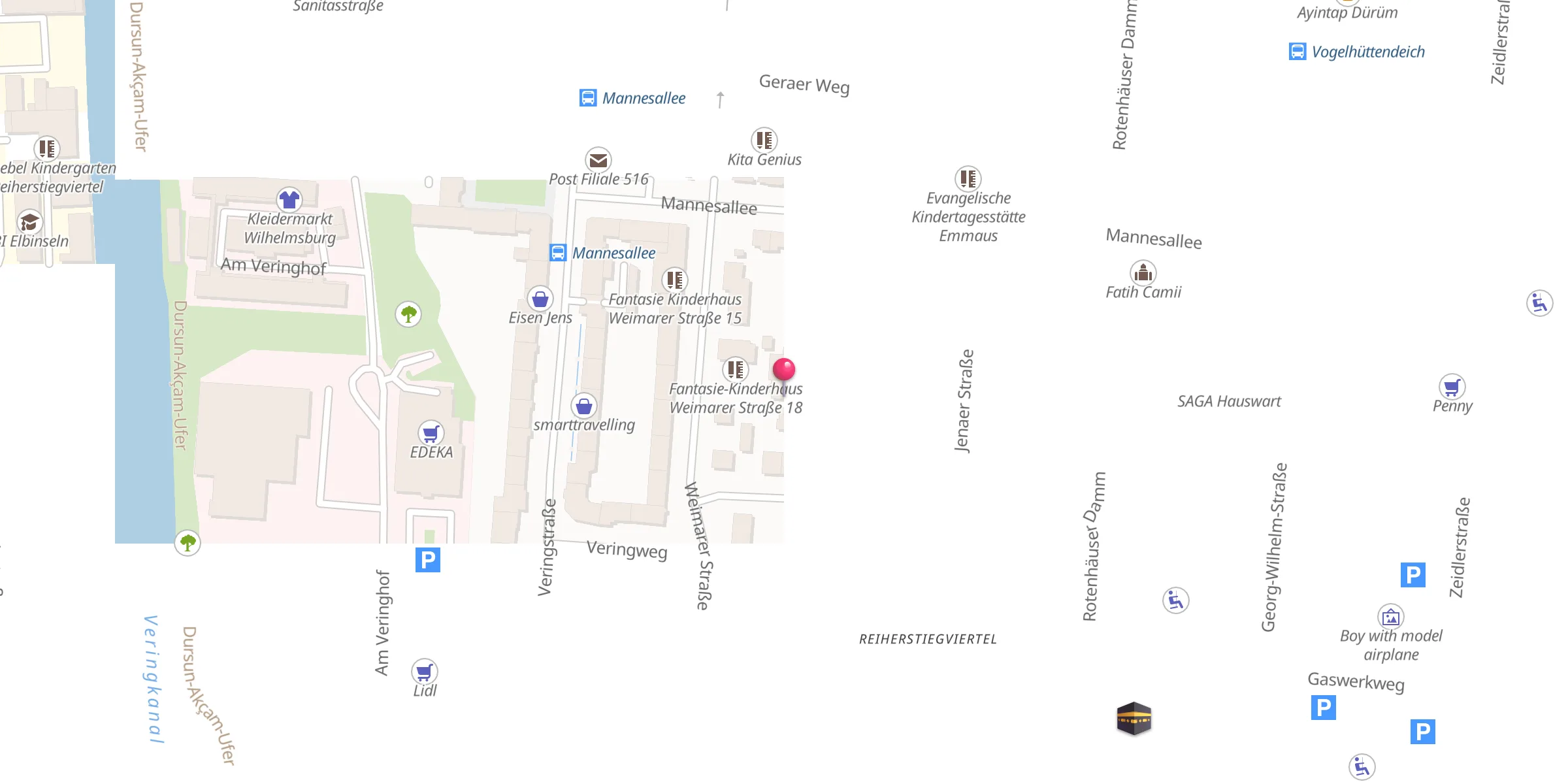 Carte de localisation : Muradiye Camii