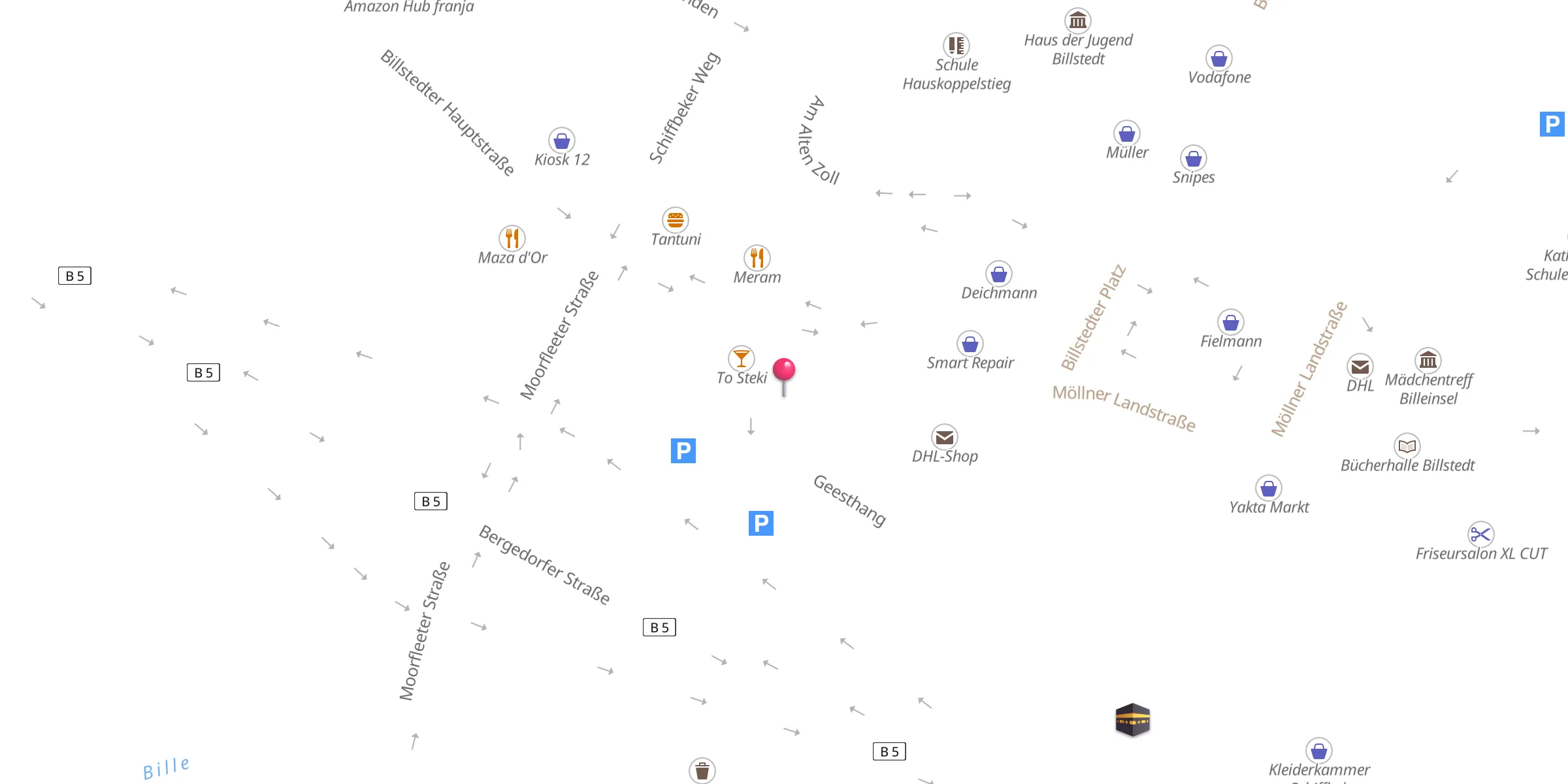 Carte de localisation : Ibrahim-Khalil-Moschee