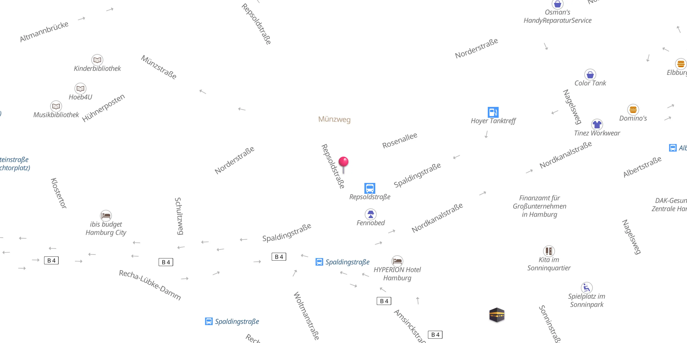 Carte de localisation : Islamischer Verein Tawba