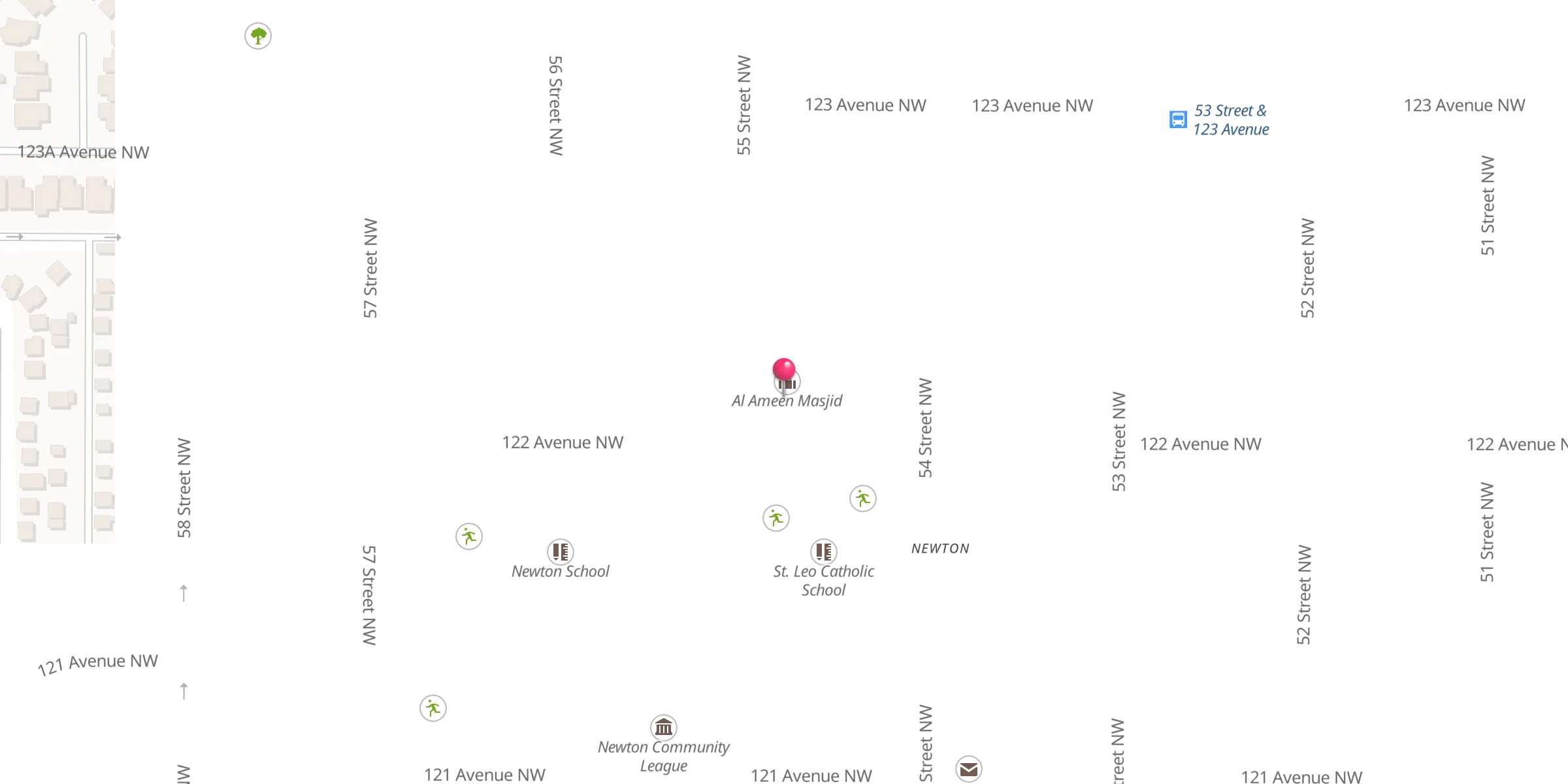 Carte de localisation : Al Ameen Masjid