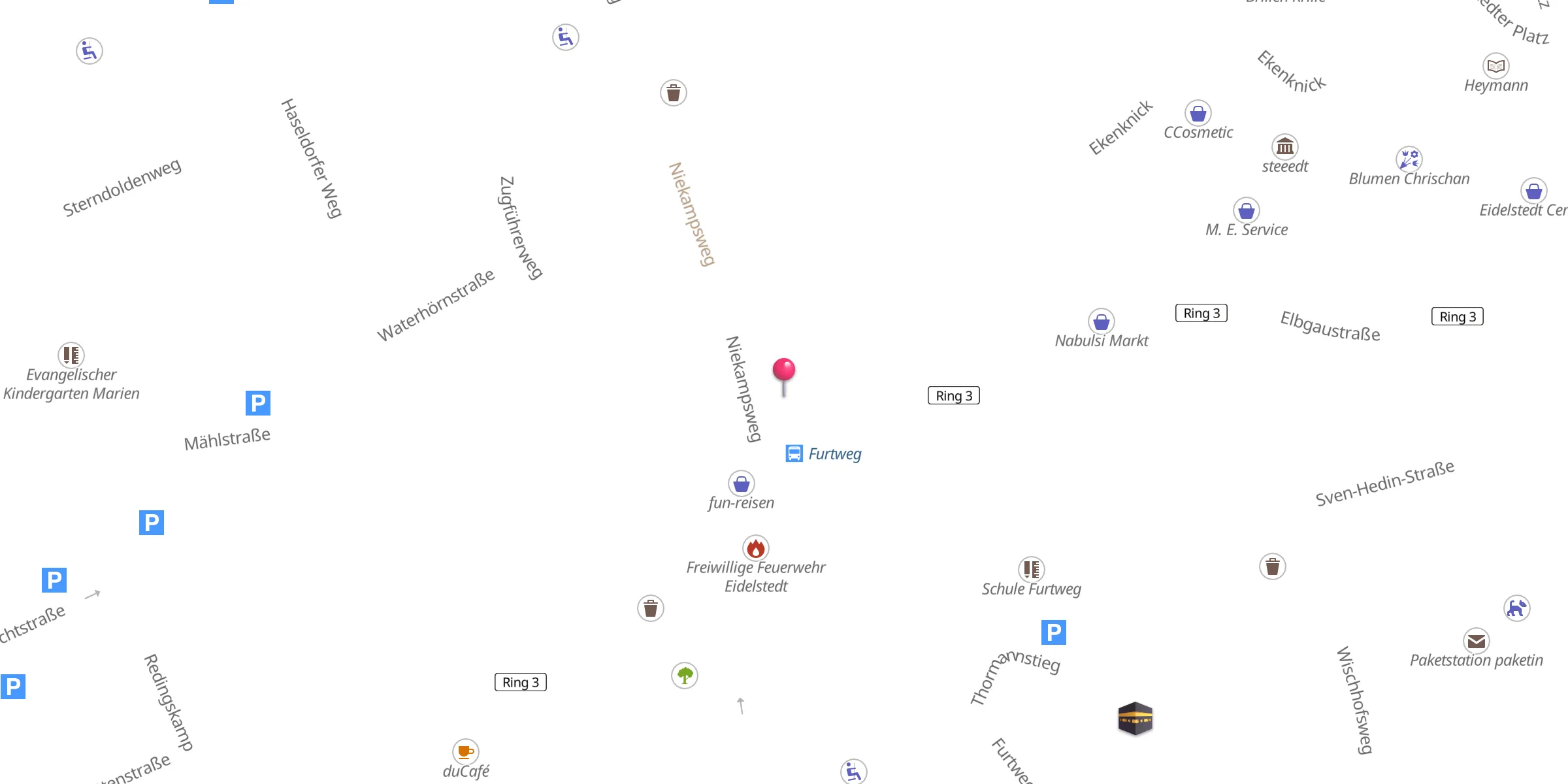 Carte de localisation : Islamische Gemeinde Schnelsen-Eidelstedt e.V.