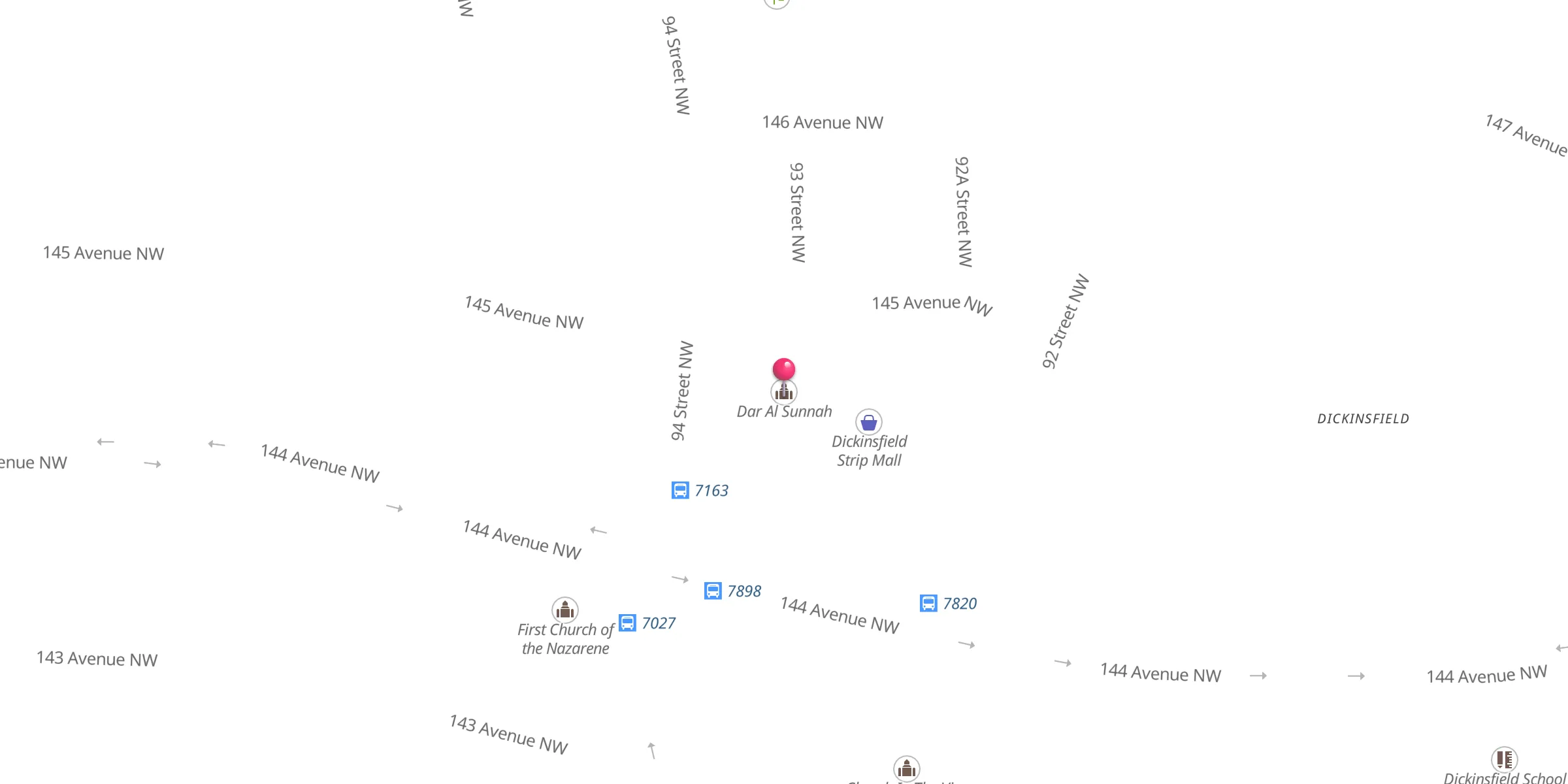 Carte de localisation : Dar Al Sunnah