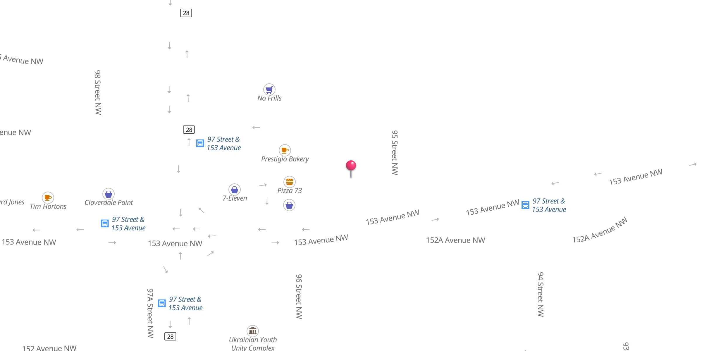 Carte de localisation : Ismaili Community Center and Jamatkhana - Edmonton Belle Rive