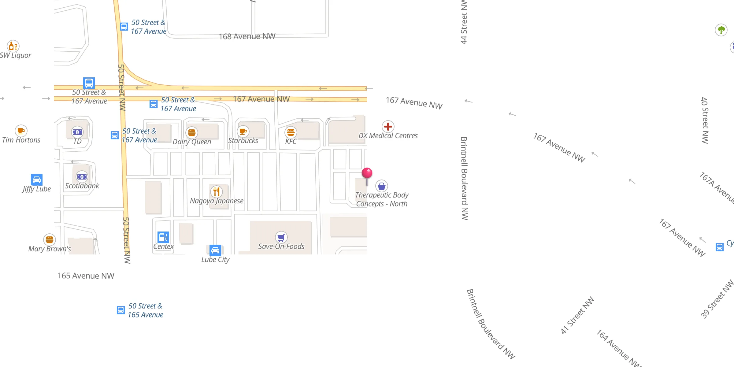 Carte de localisation : Alfalah Center Northside