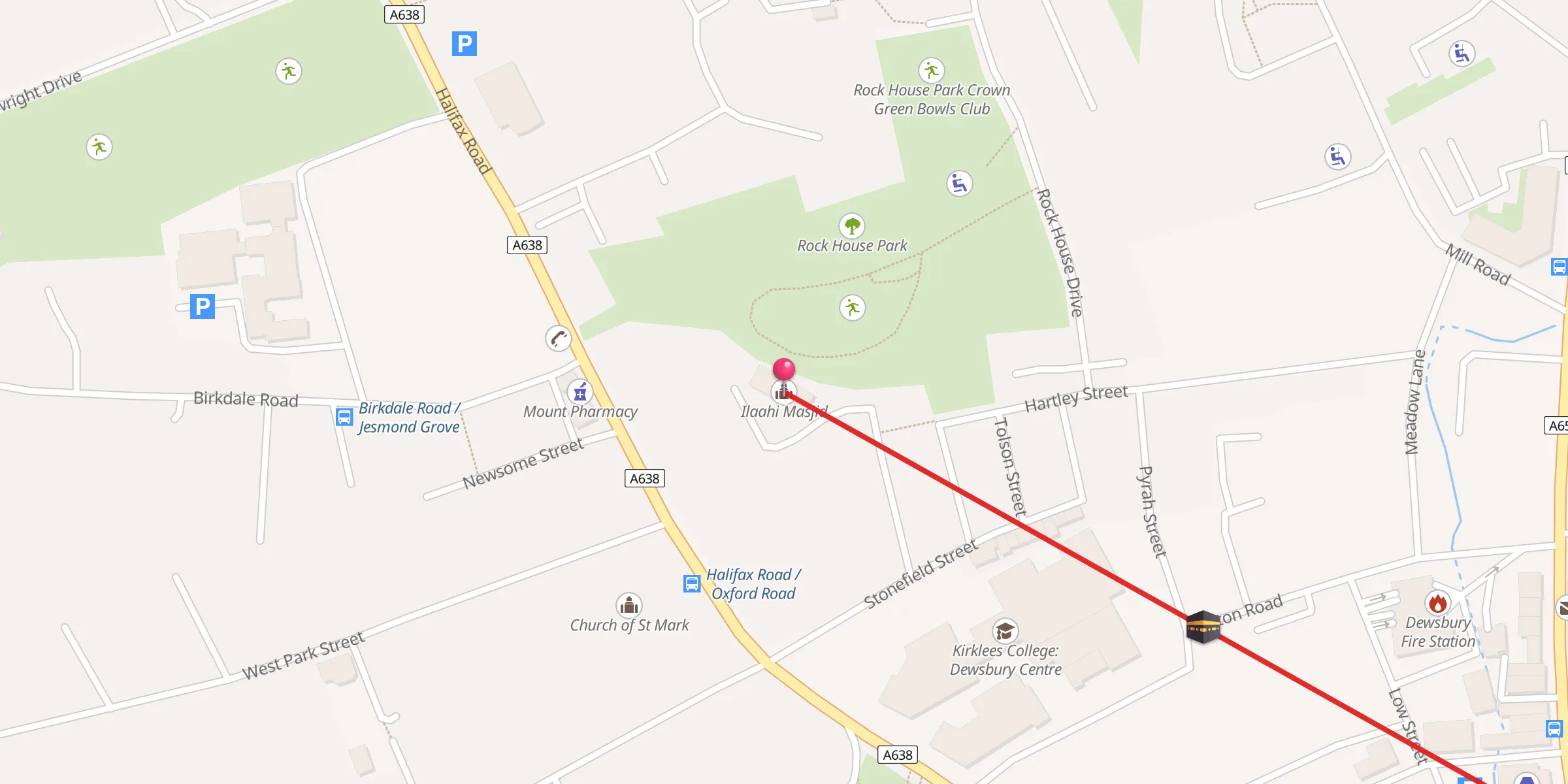 Carte de localisation : Ilaahi Masjid