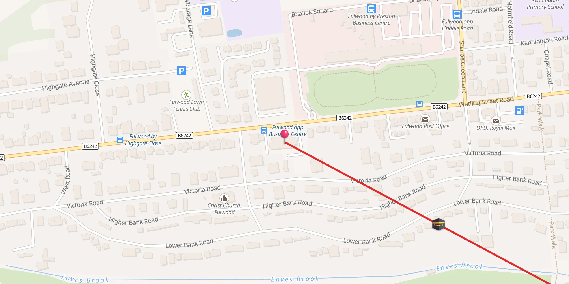 Carte de localisation : Masjid e Salaam