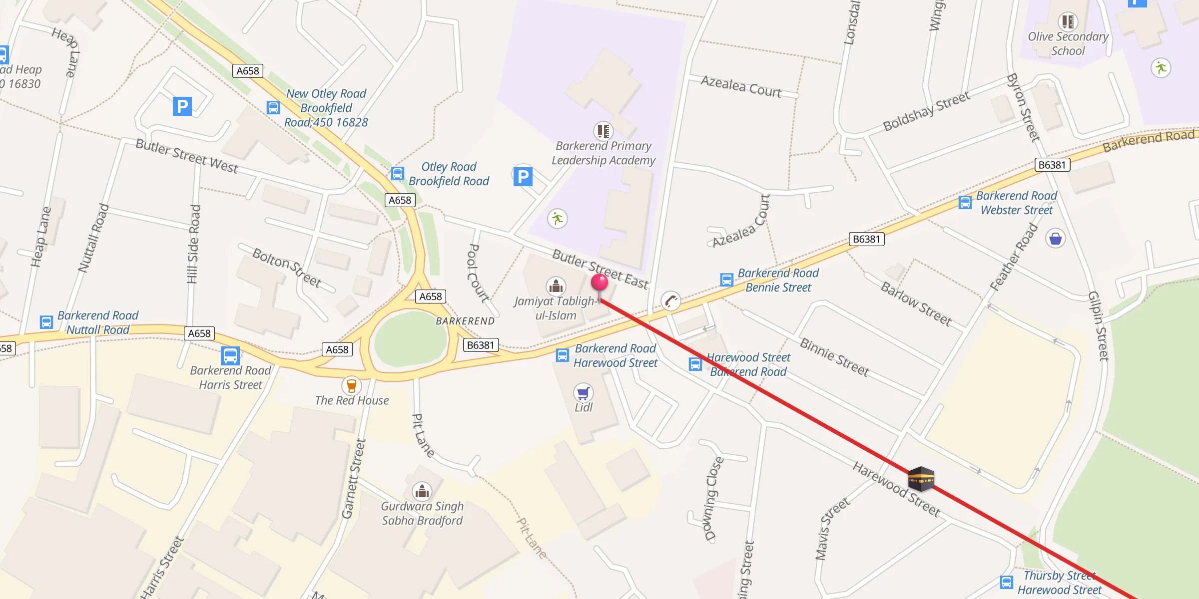 Carte de localisation : Al Hikmah