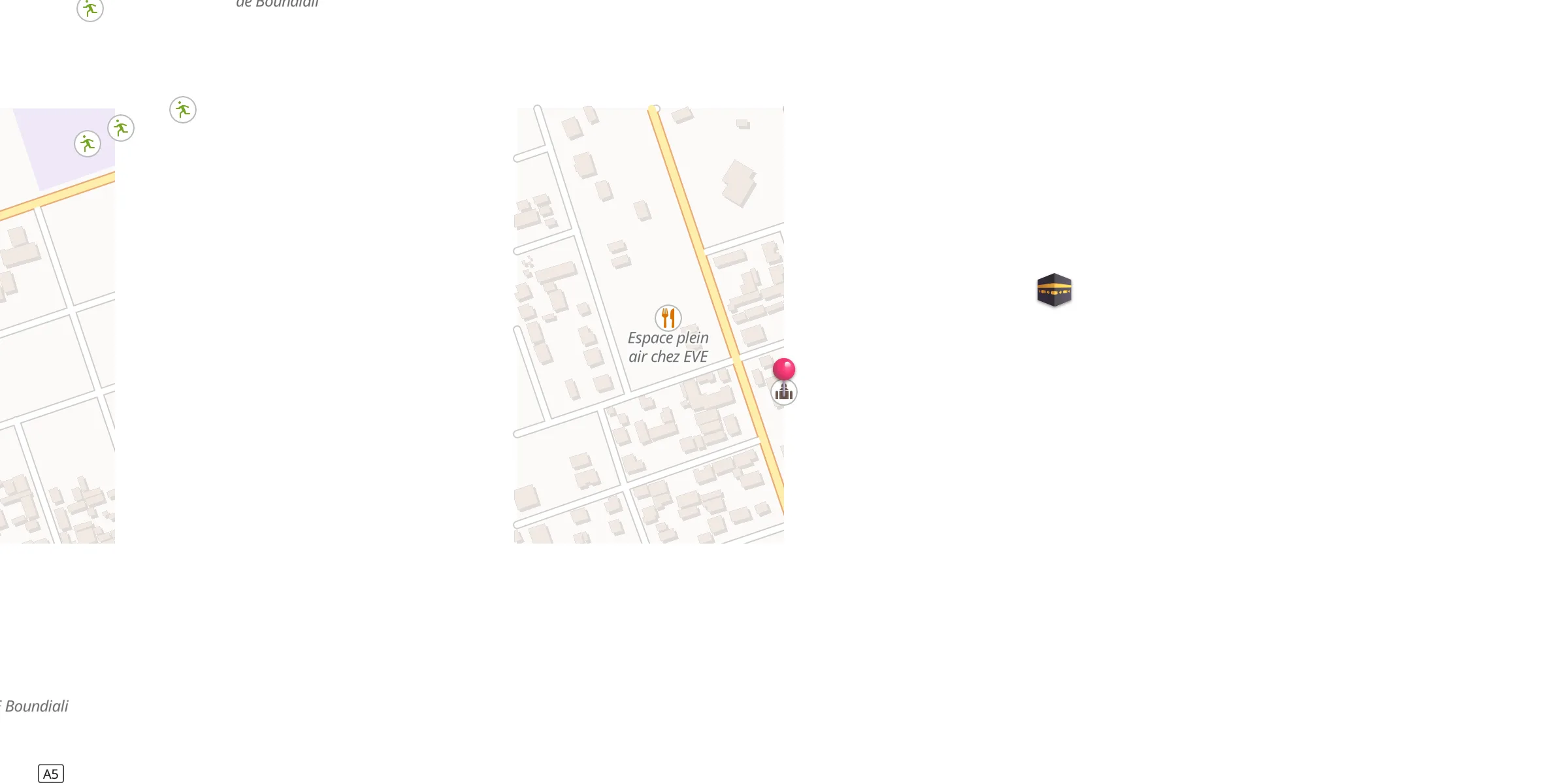 Carte de localisation : Mosquée