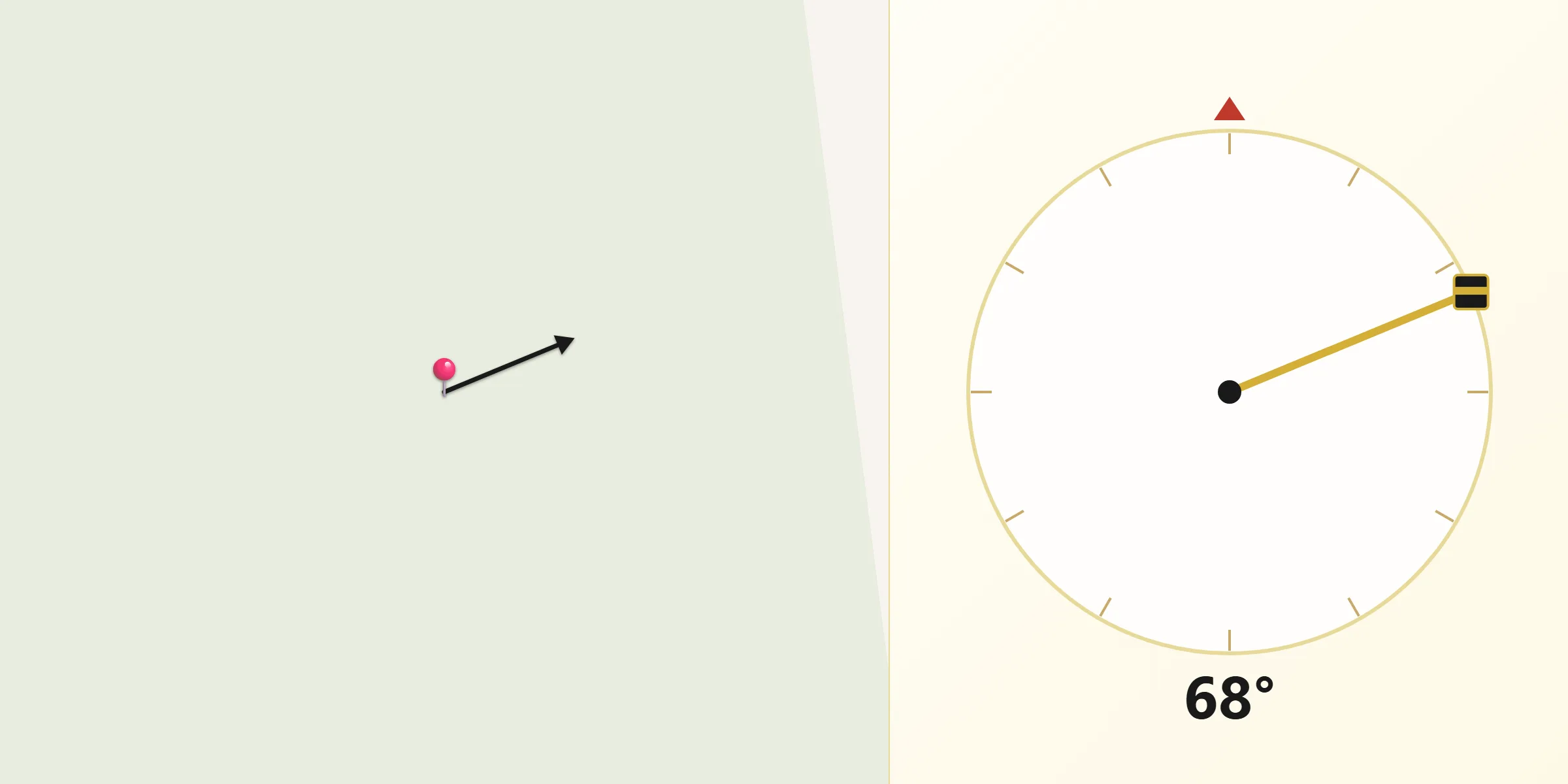 Dirección de la Qibla desde Miriti - Paraná