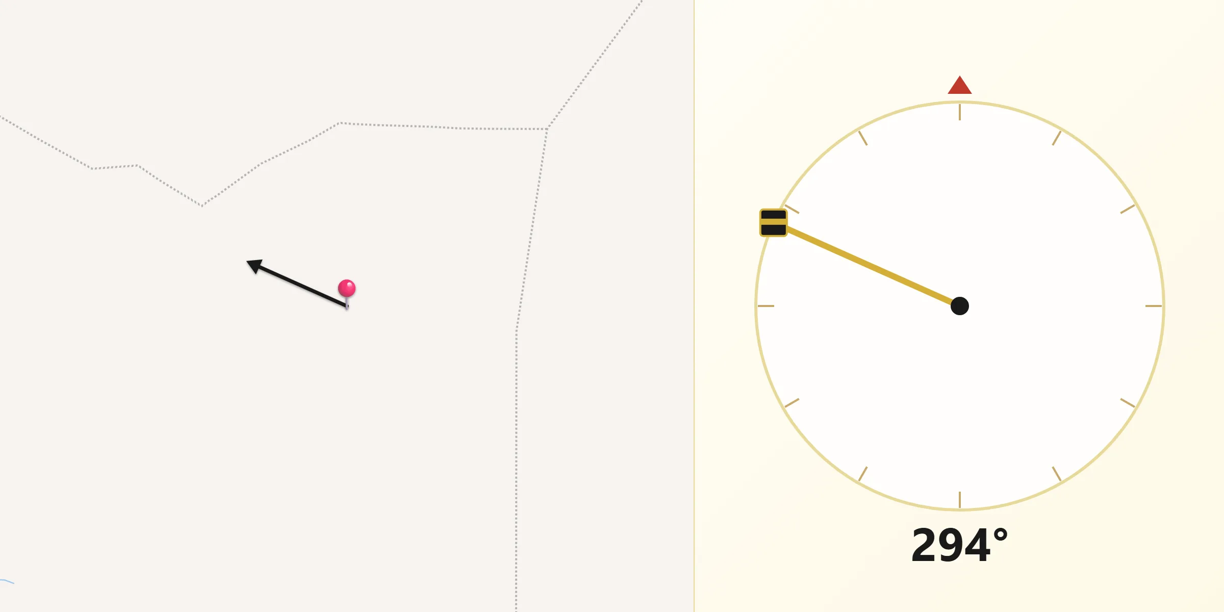 Arah Kiblat dari Tanjung Jabung Timur