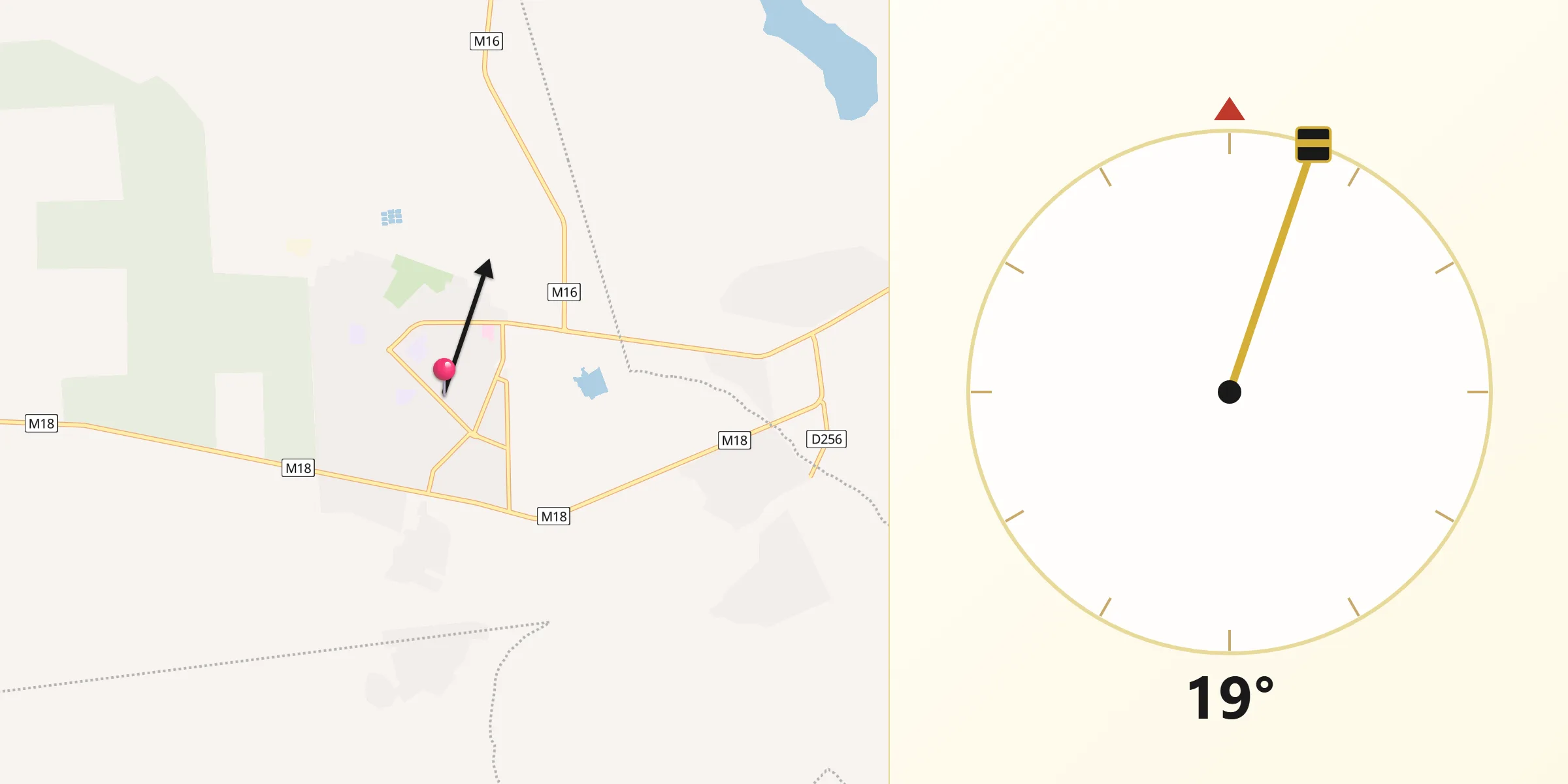 Qibla Direction from Kalulushi