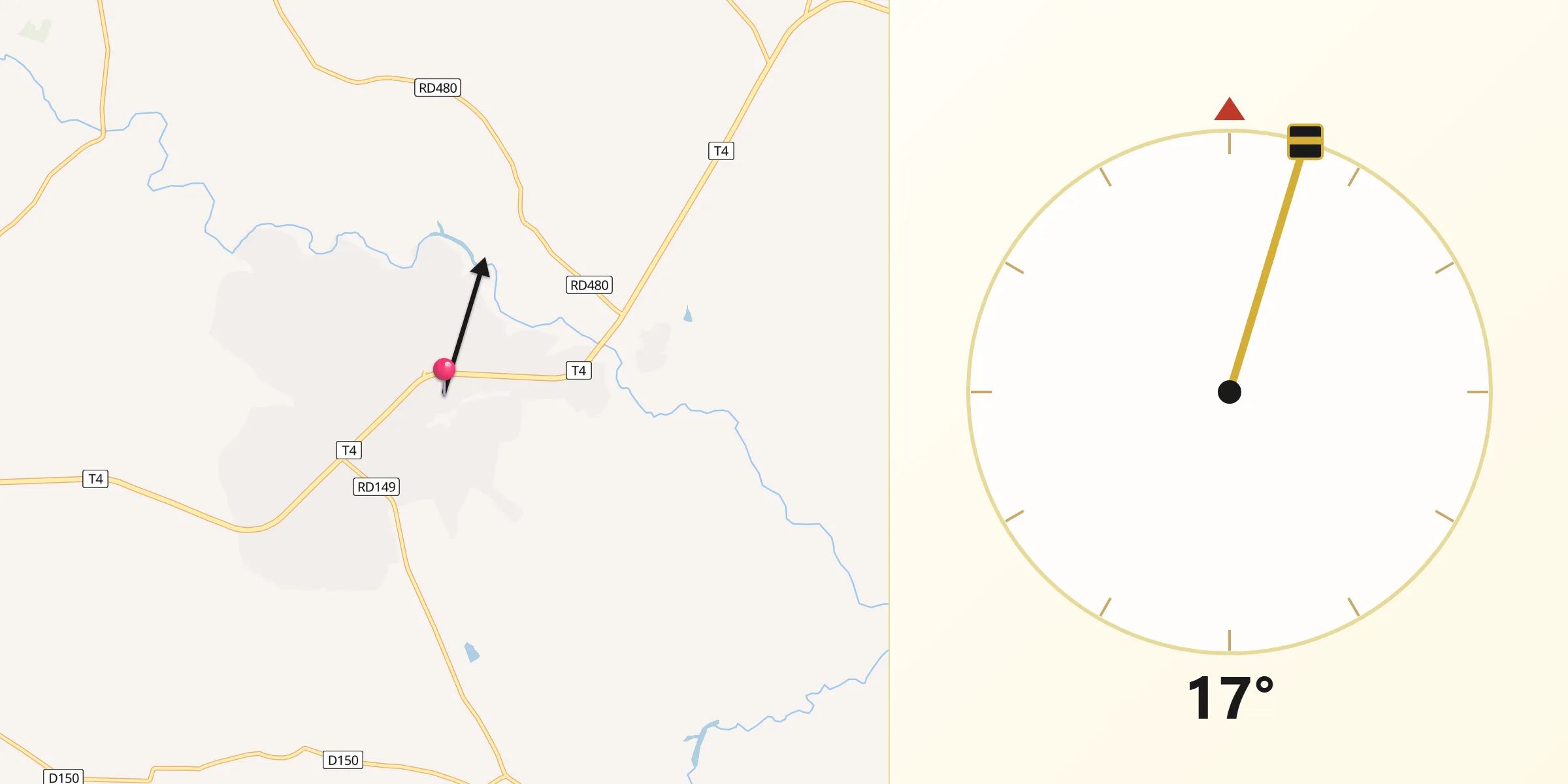 Qibla Direction from Chongwe