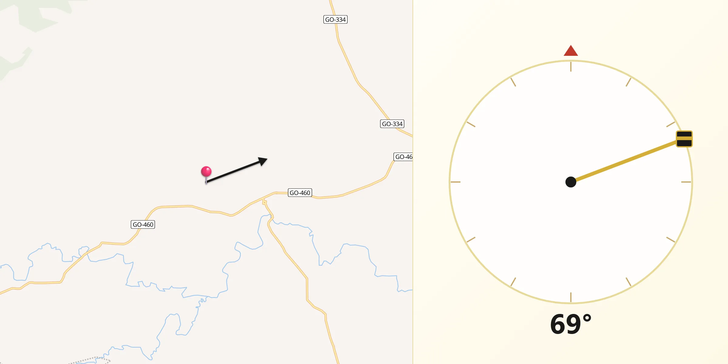 Direção da Qibla a partir de São Patrício