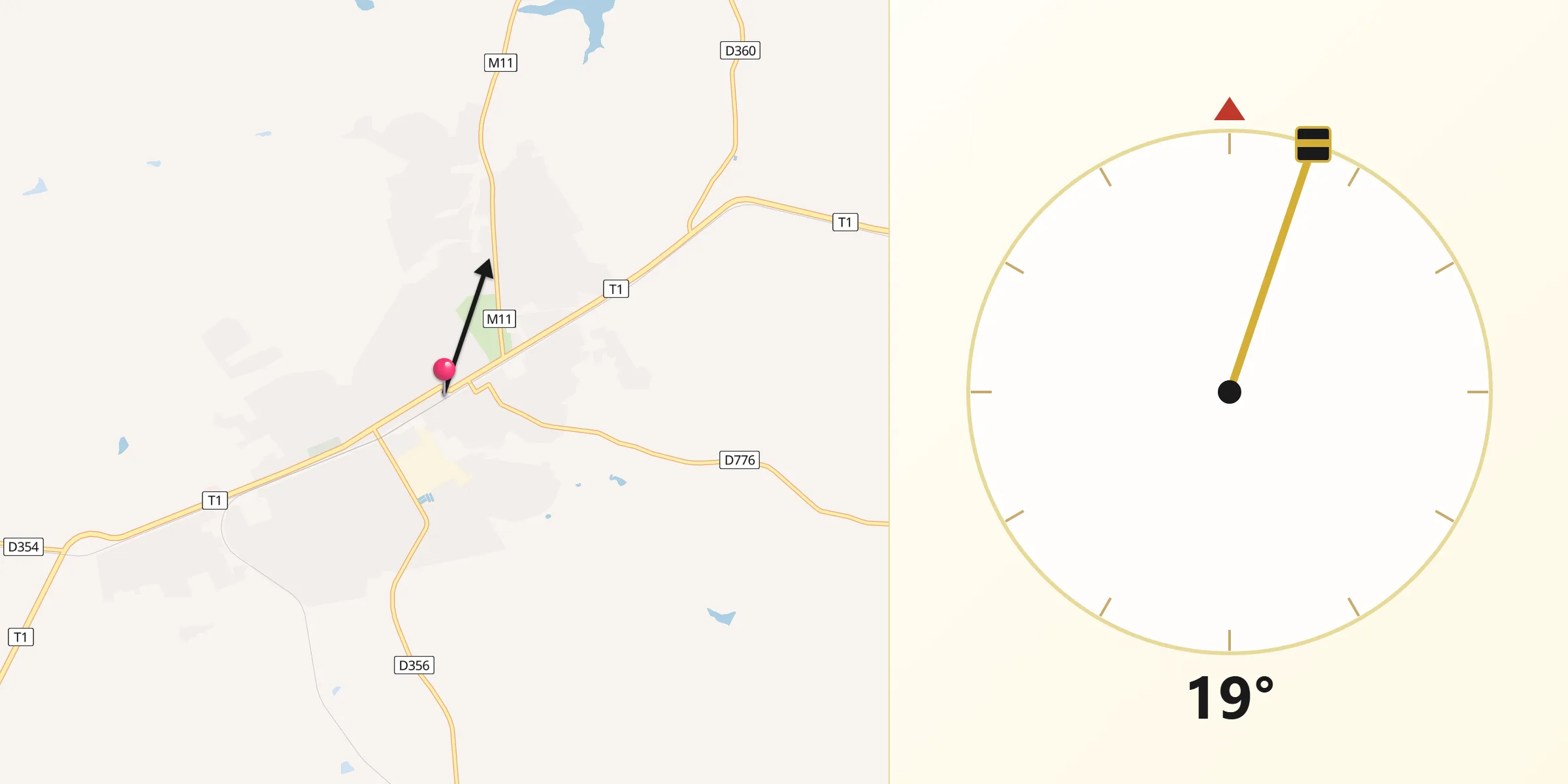Qibla Direction from Choma