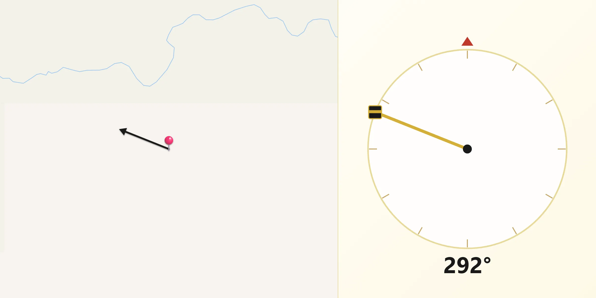 Qibla Direction from Derby-West Kimberley
