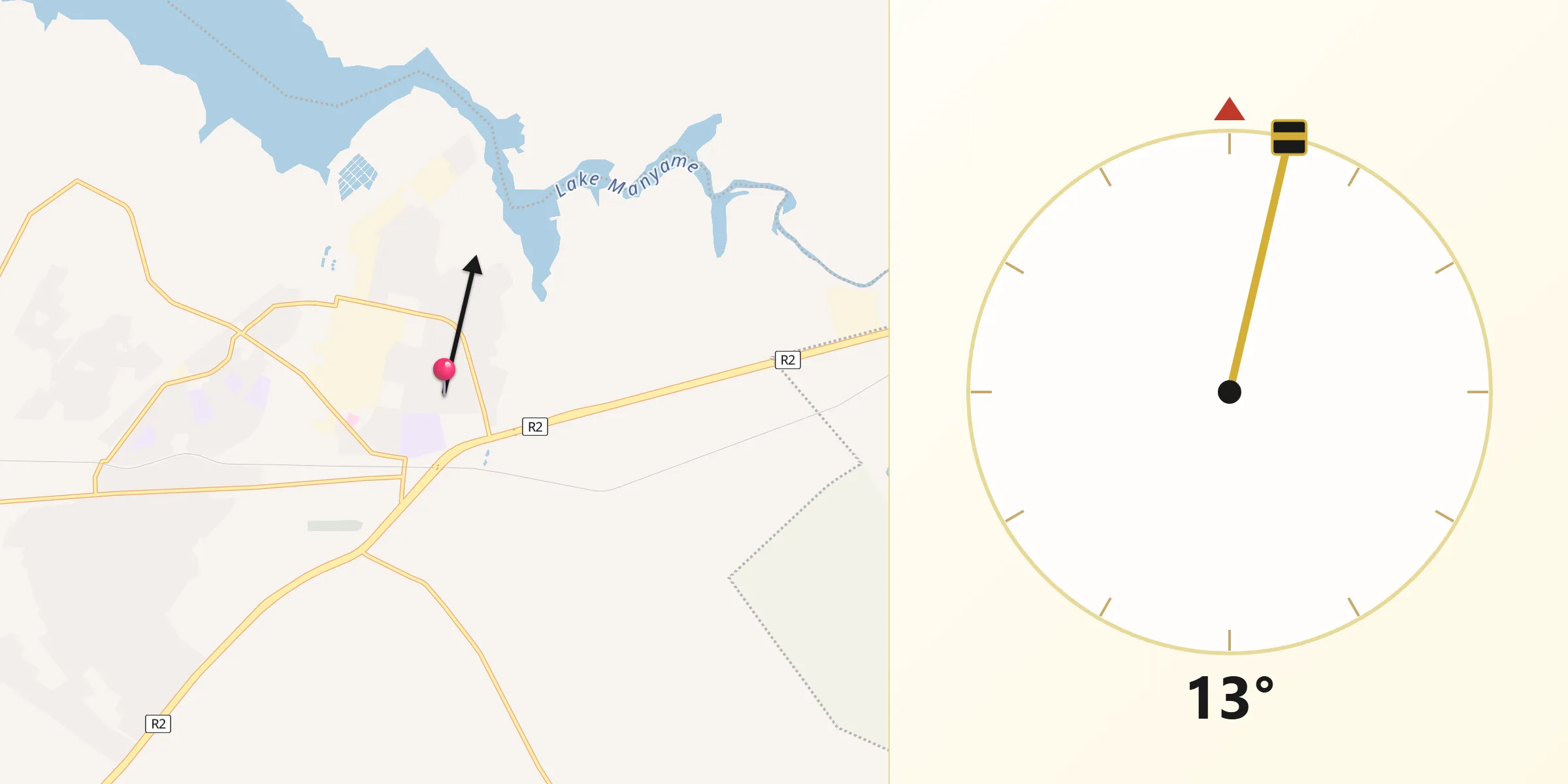 Qibla Direction from Norton