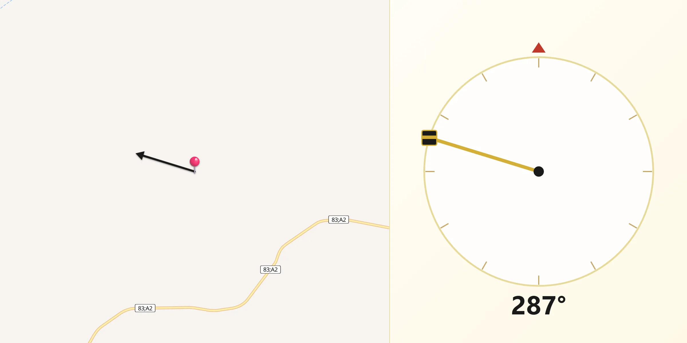 Qibla Direction from Cloncurry