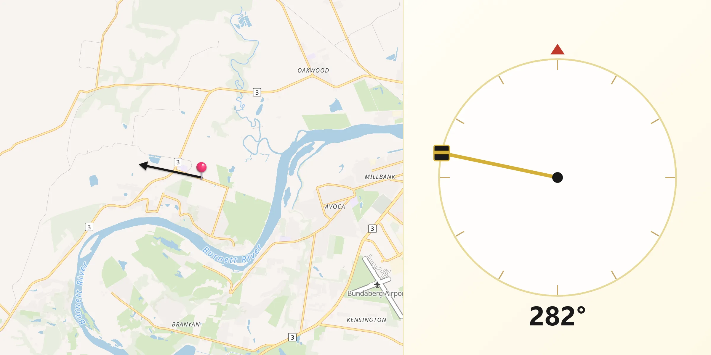 Qibla Direction from Sharon