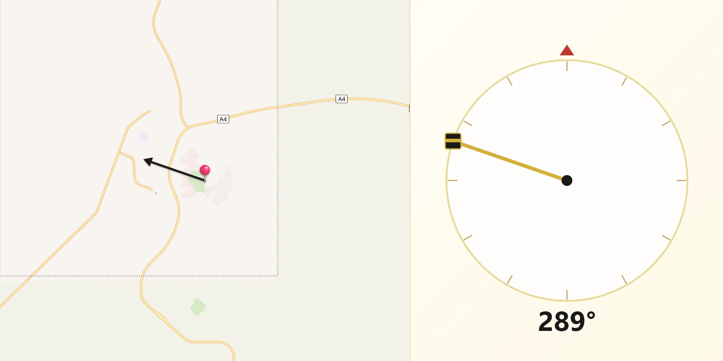 Qibla Direction from Yulara