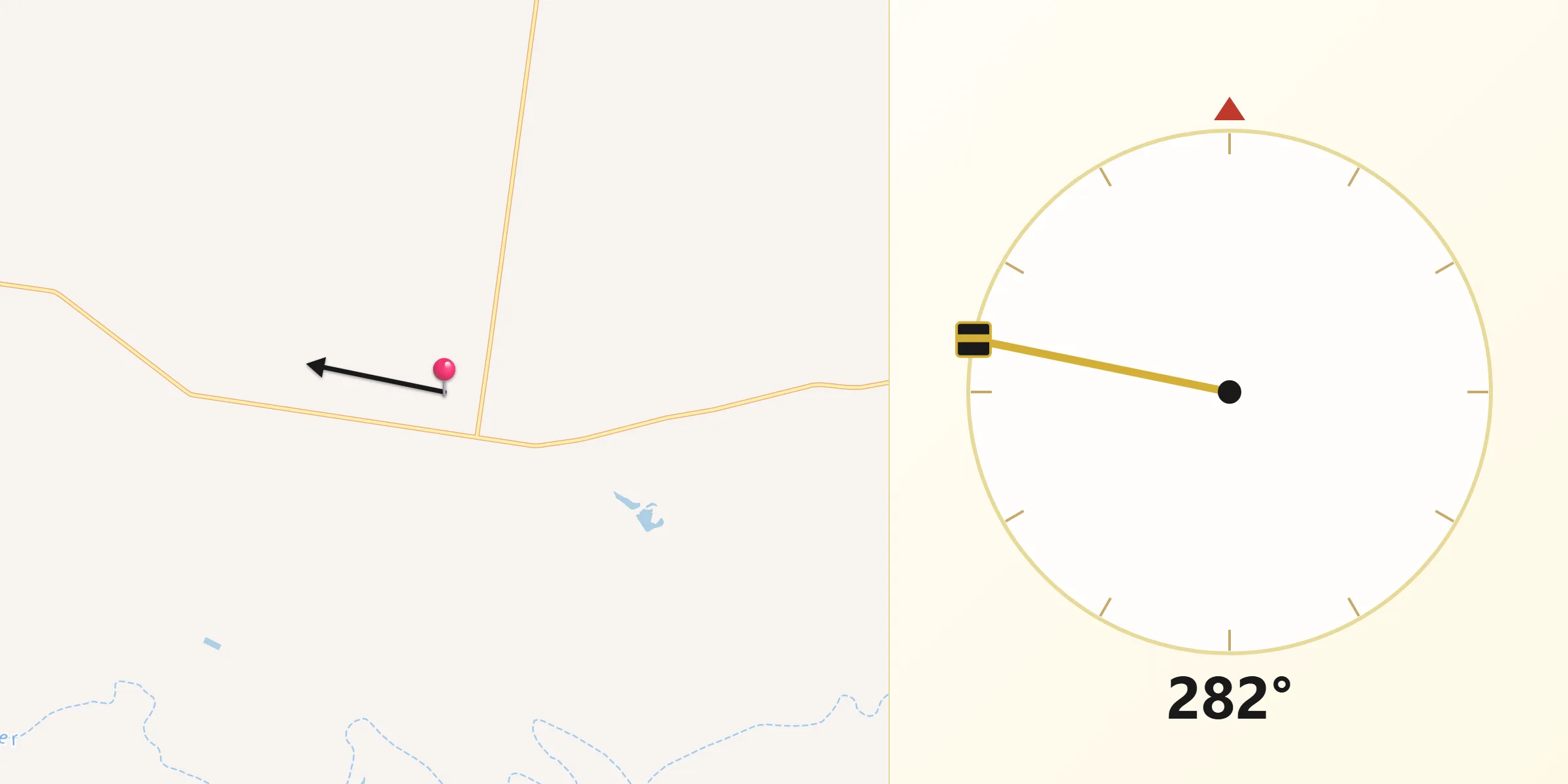 Qibla Direction from Western Downs