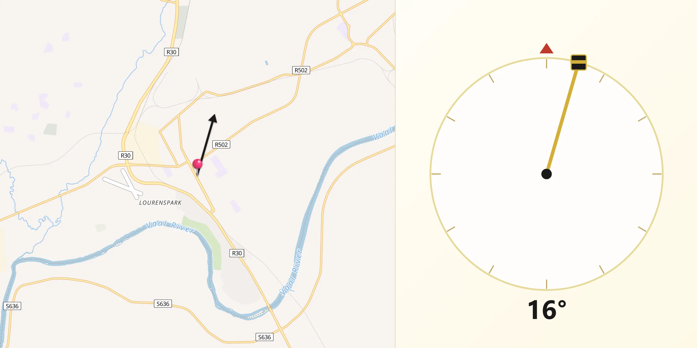 Qibla Direction from Orkney
