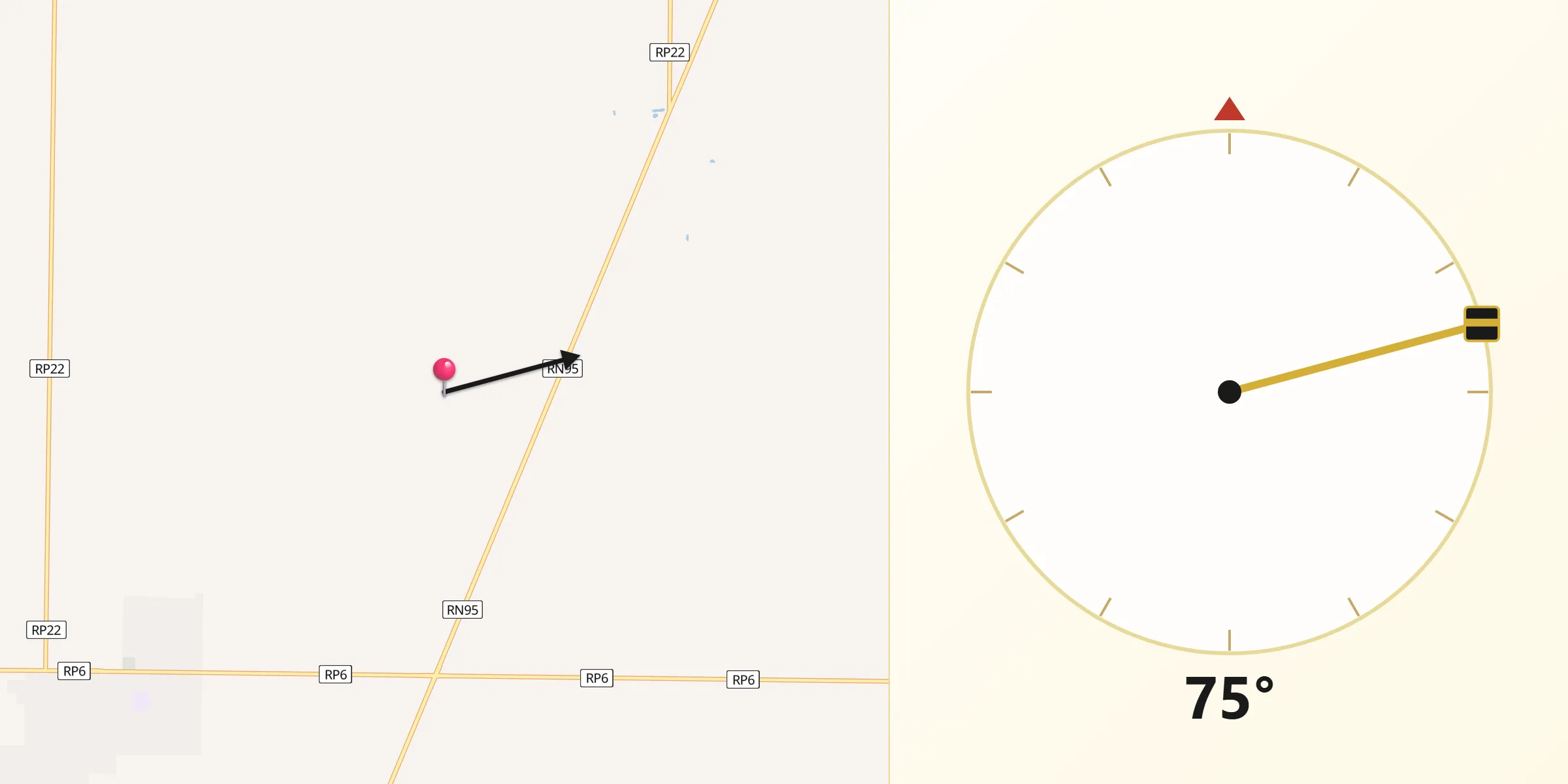 Dirección de la Qibla desde Departamento de O’Higgins