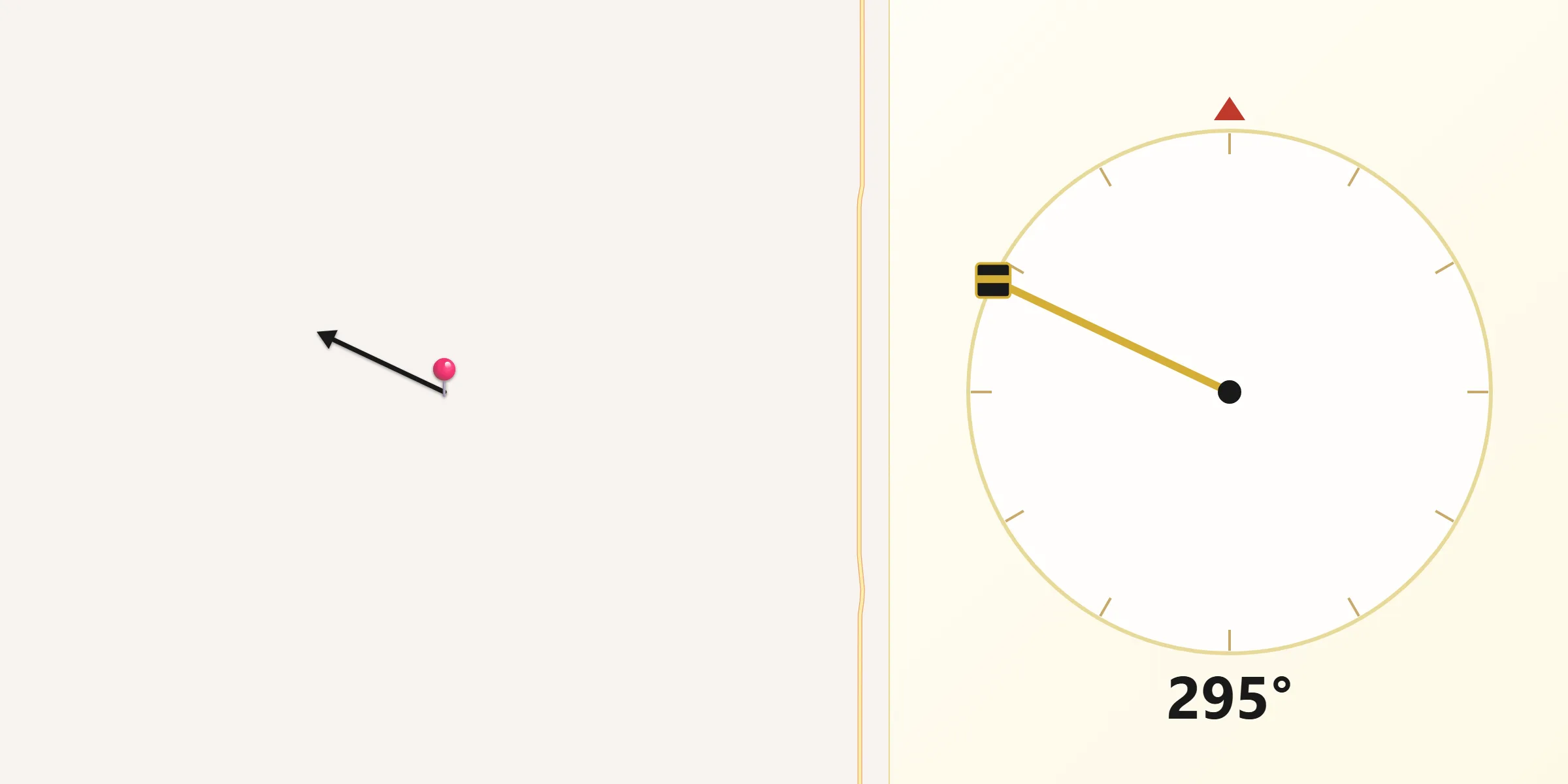 Qibla Direction from Morawa