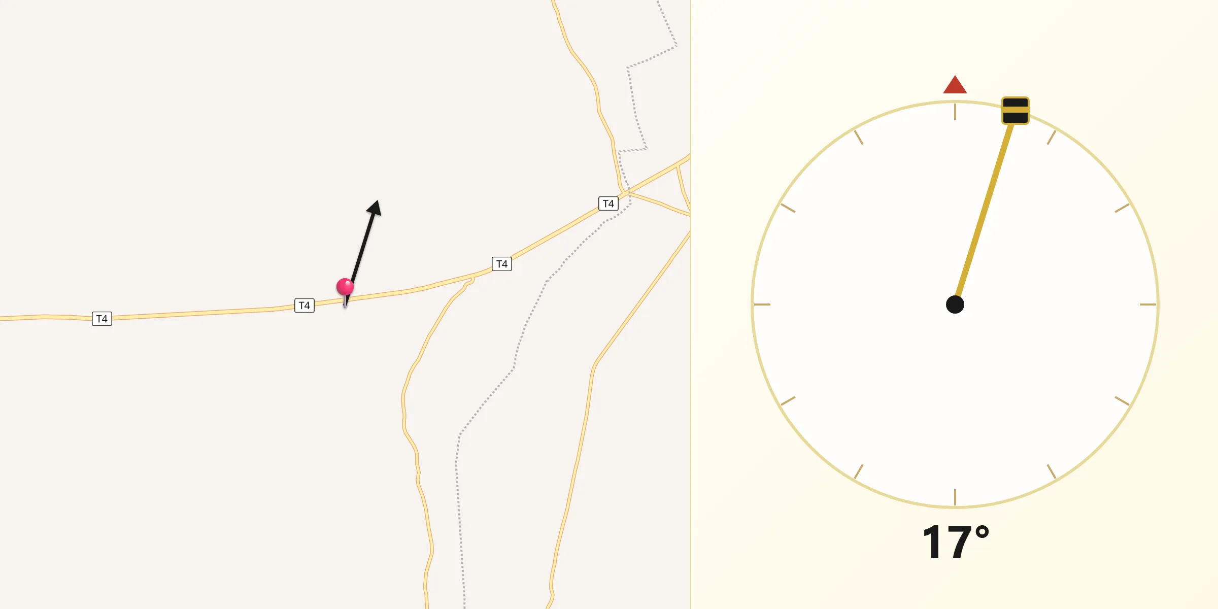 Qibla Direction from Buseresere