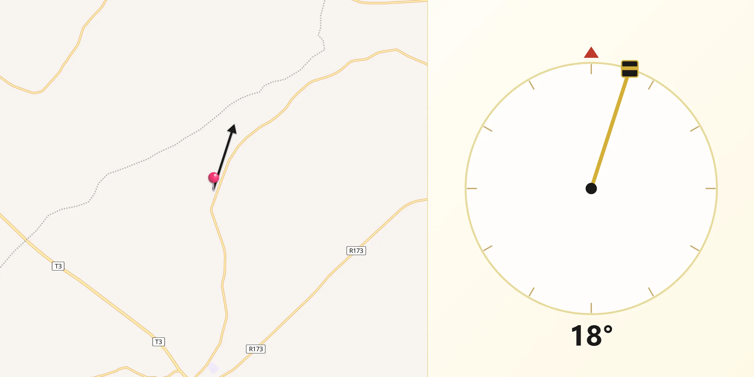 Qibla Direction from Uyovu