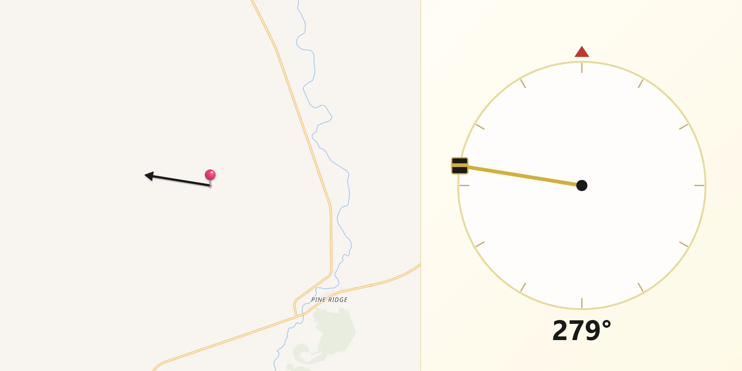 Qibla Direction from Liverpool Plains