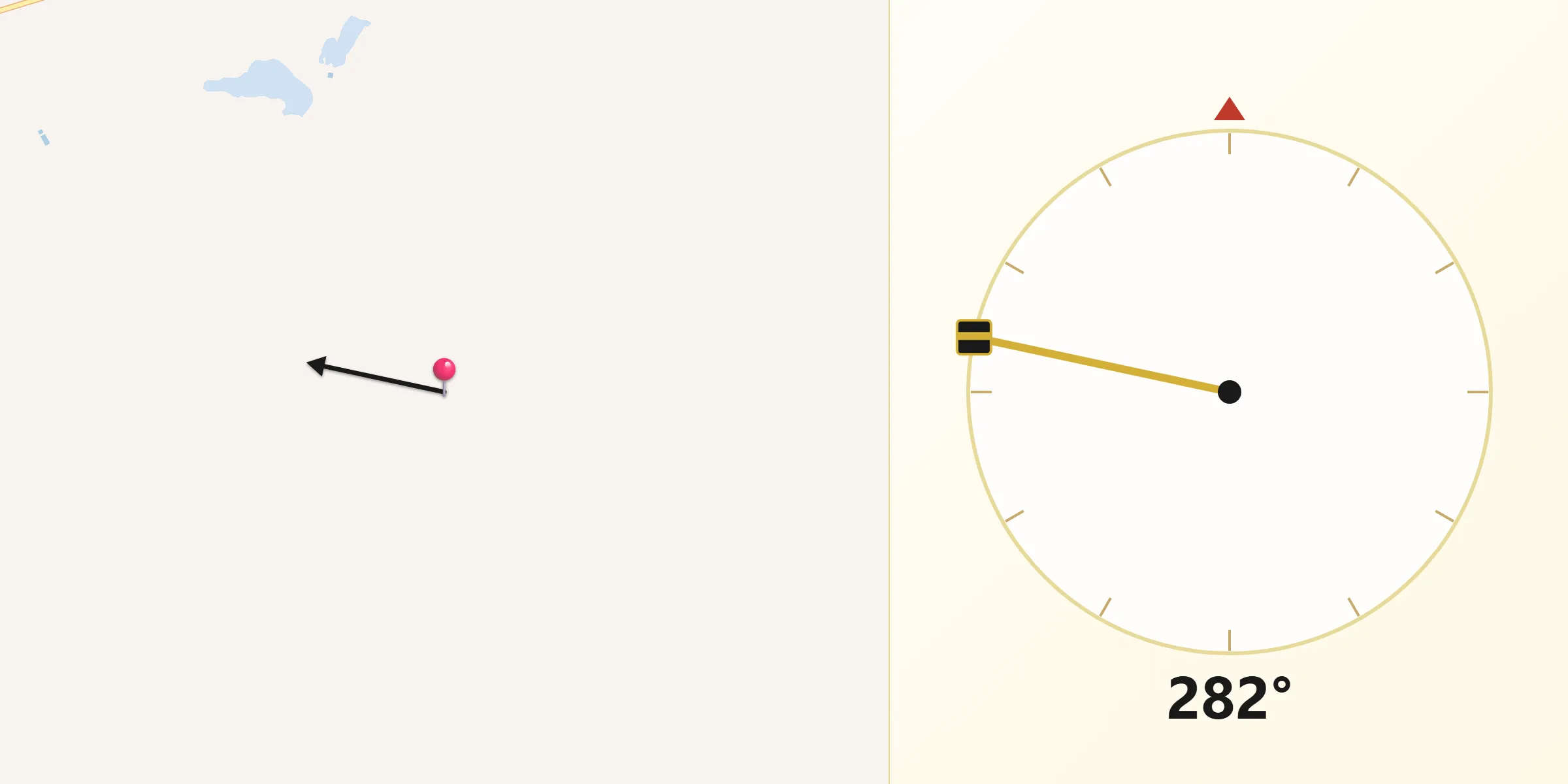 Qibla Direction from Central Darling