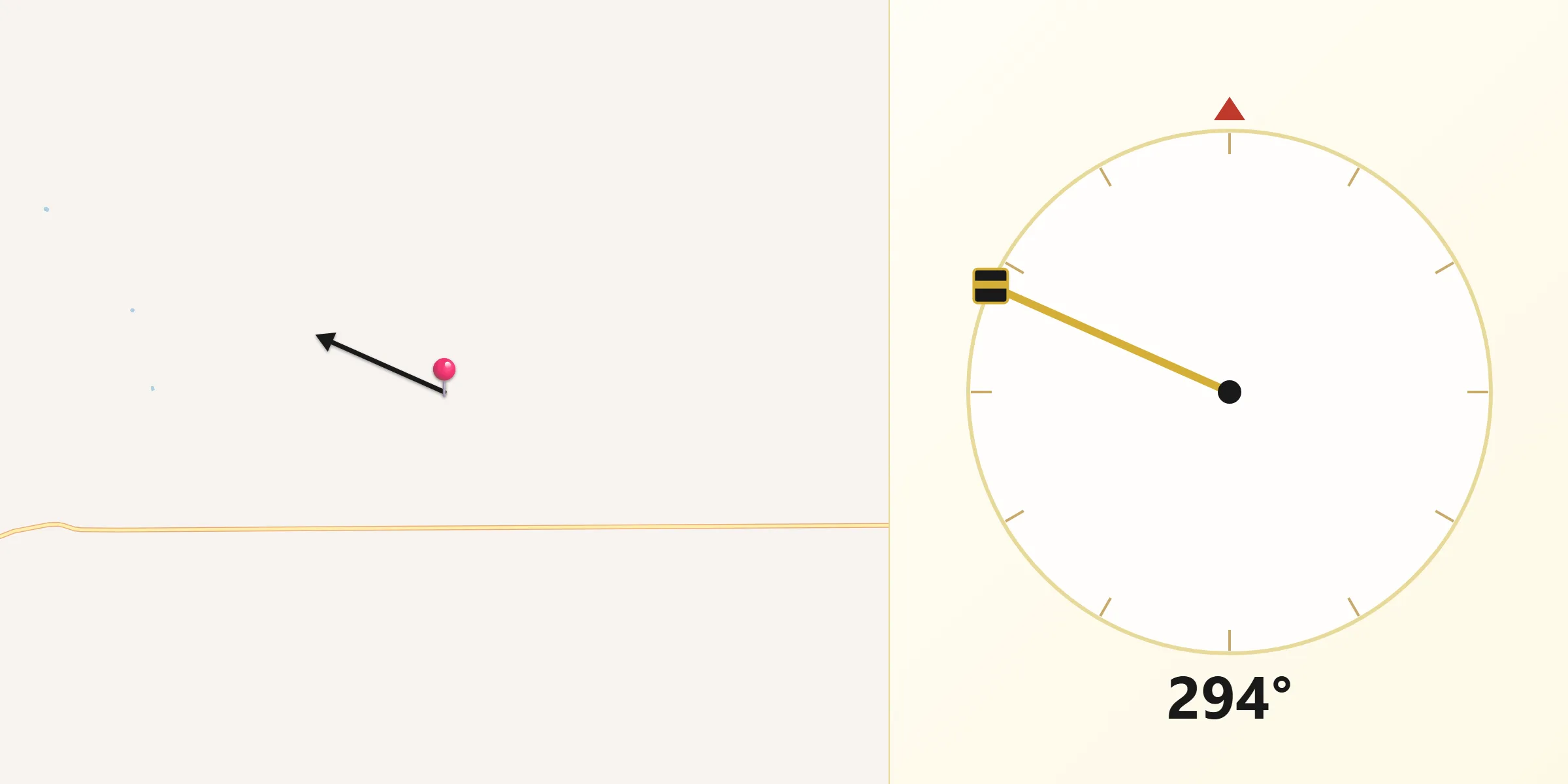 Qibla Direction from Kulin