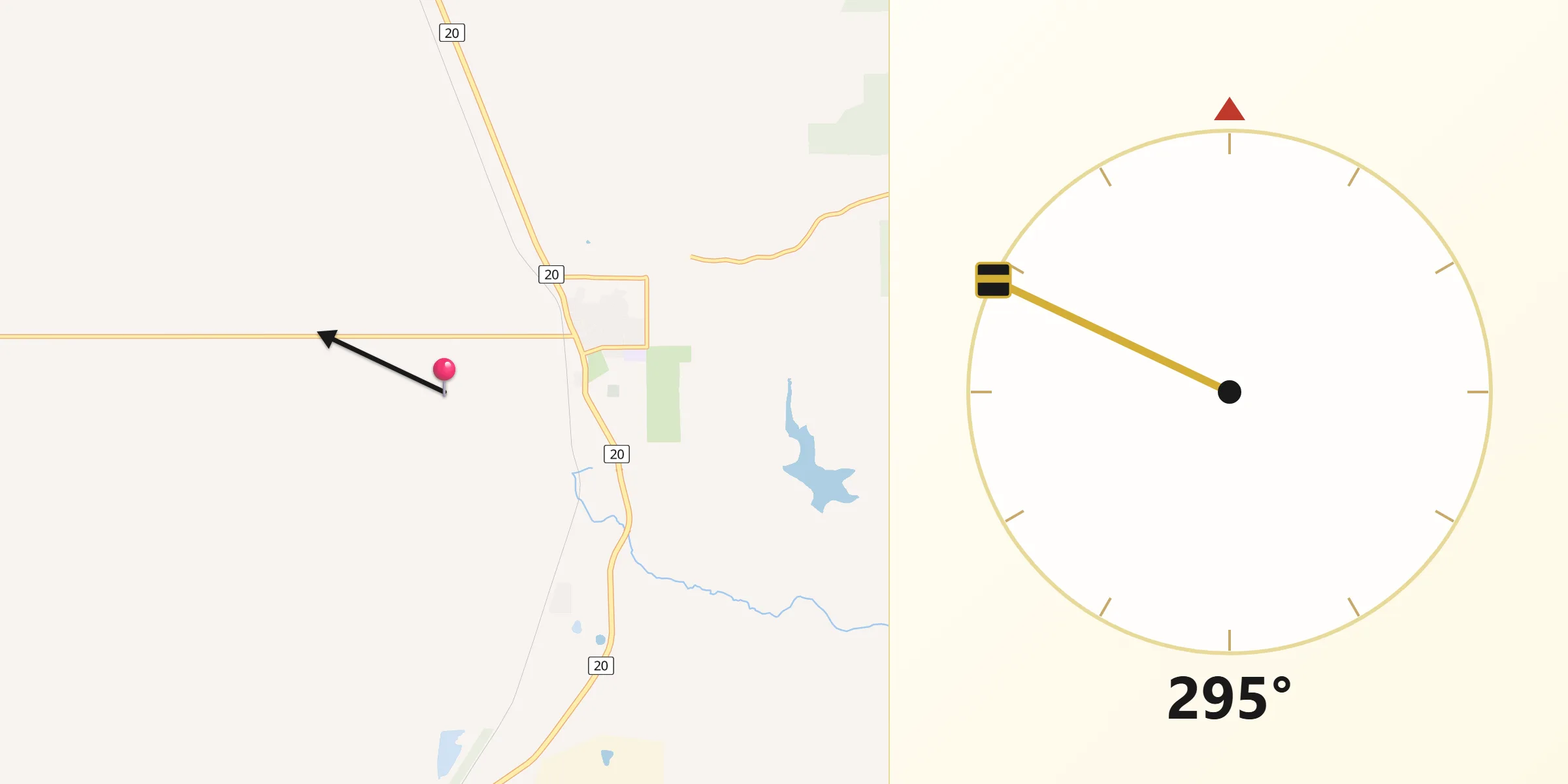 Qibla Direction from Waroona