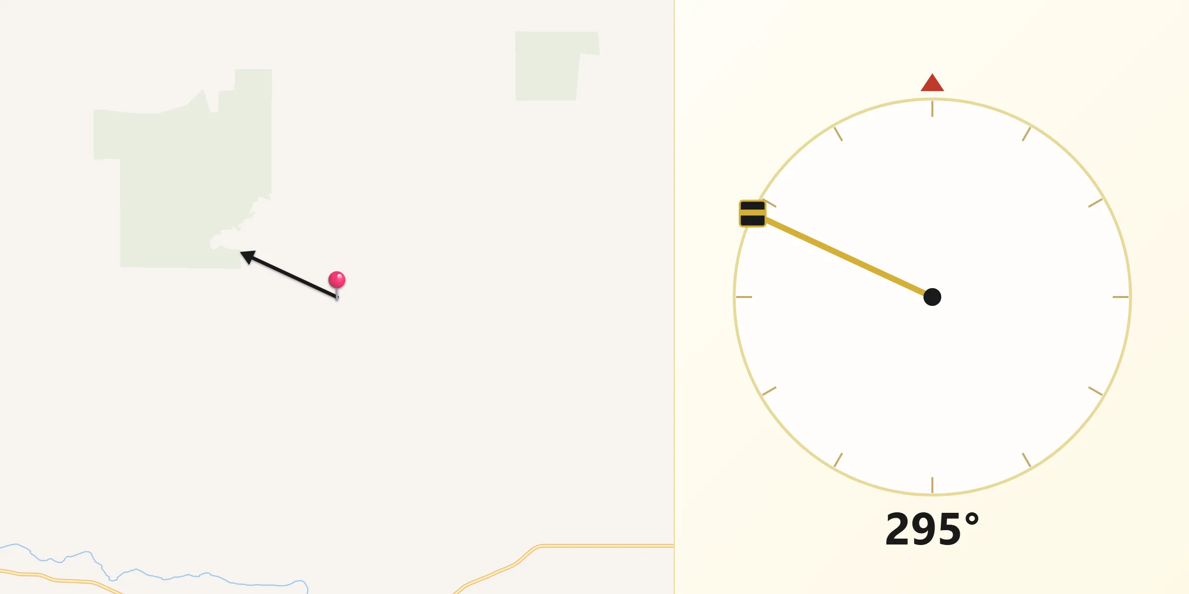 Qibla Direction from Williams