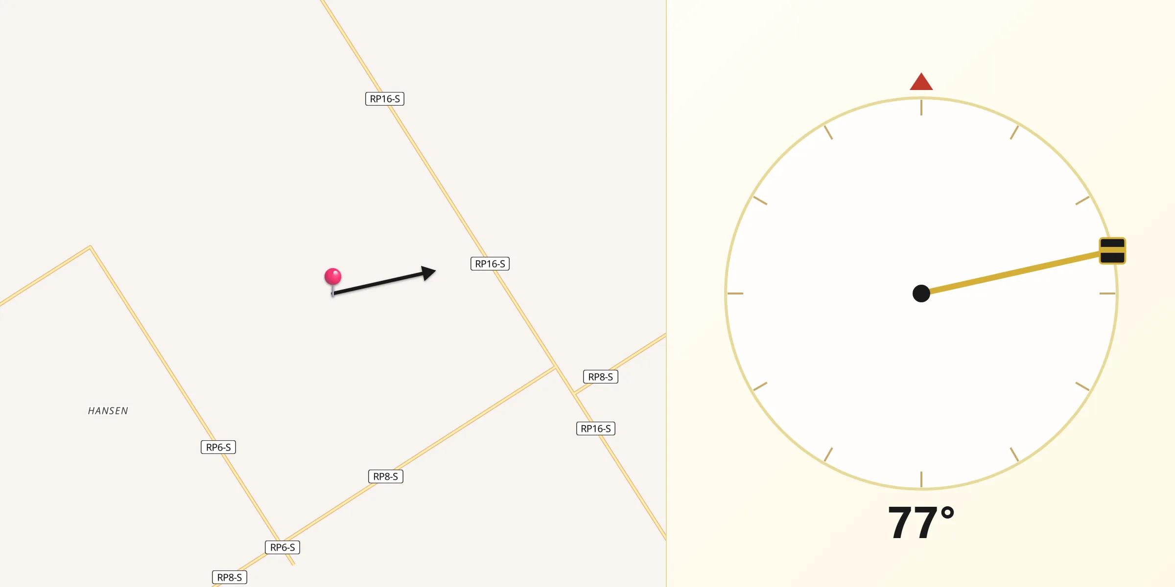 Dirección de la Qibla desde Departamento de Caseros