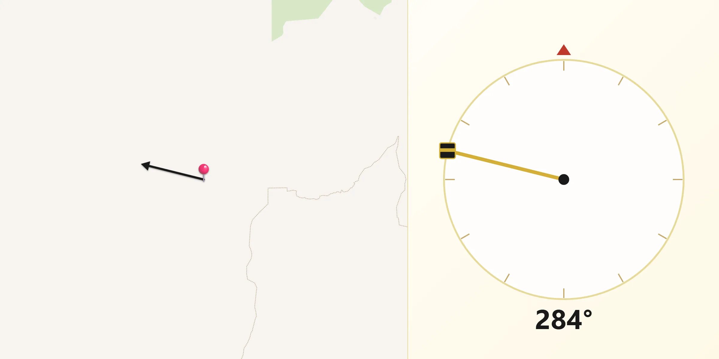 Qibla Direction from Northern Areas