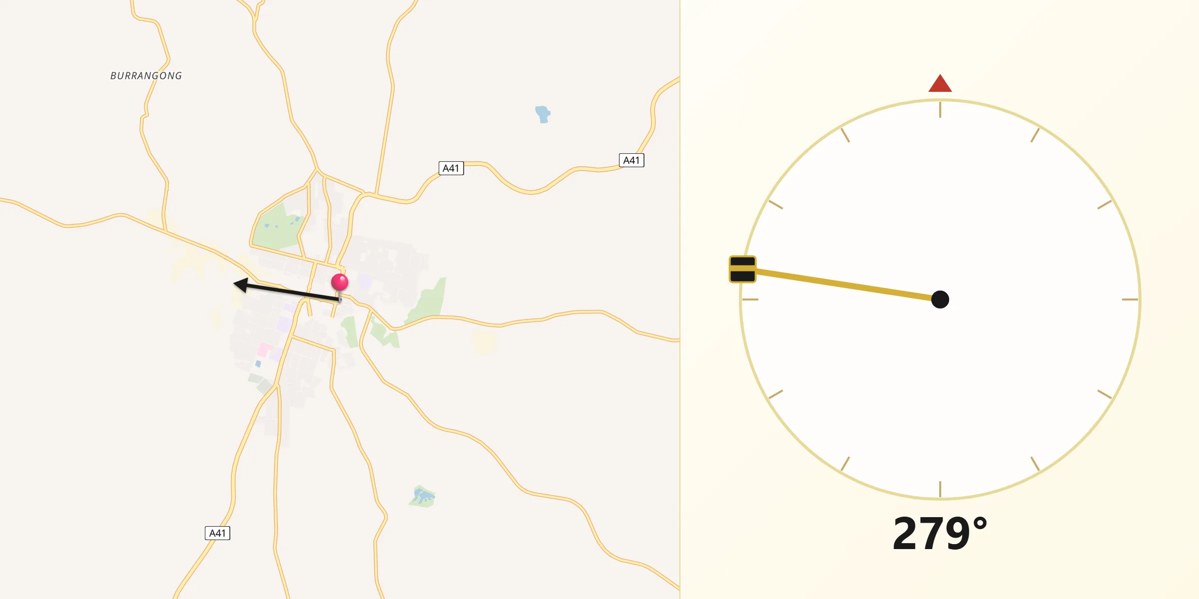 Qibla Direction from Young